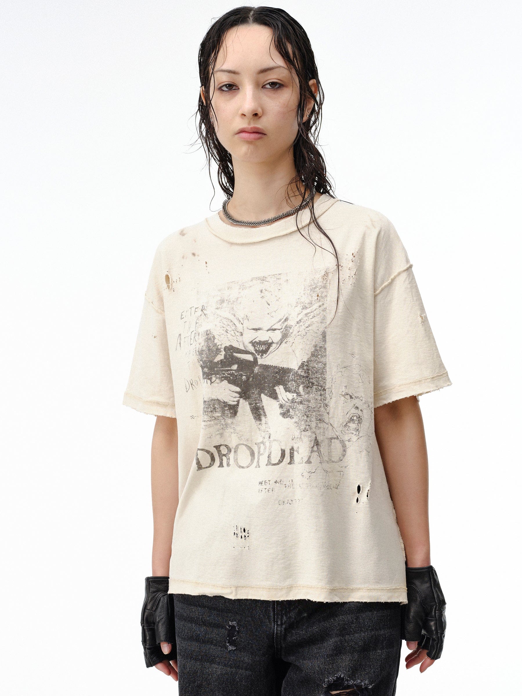 DROP DEAD - CRASH OUT Sacred Insanity Boxy T-Shirt