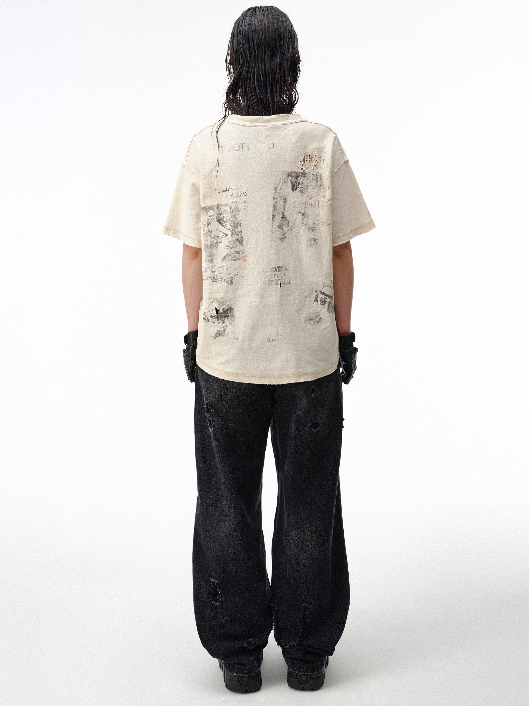 DROP DEAD - CRASH OUT Sacred Insanity Boxy T-Shirt