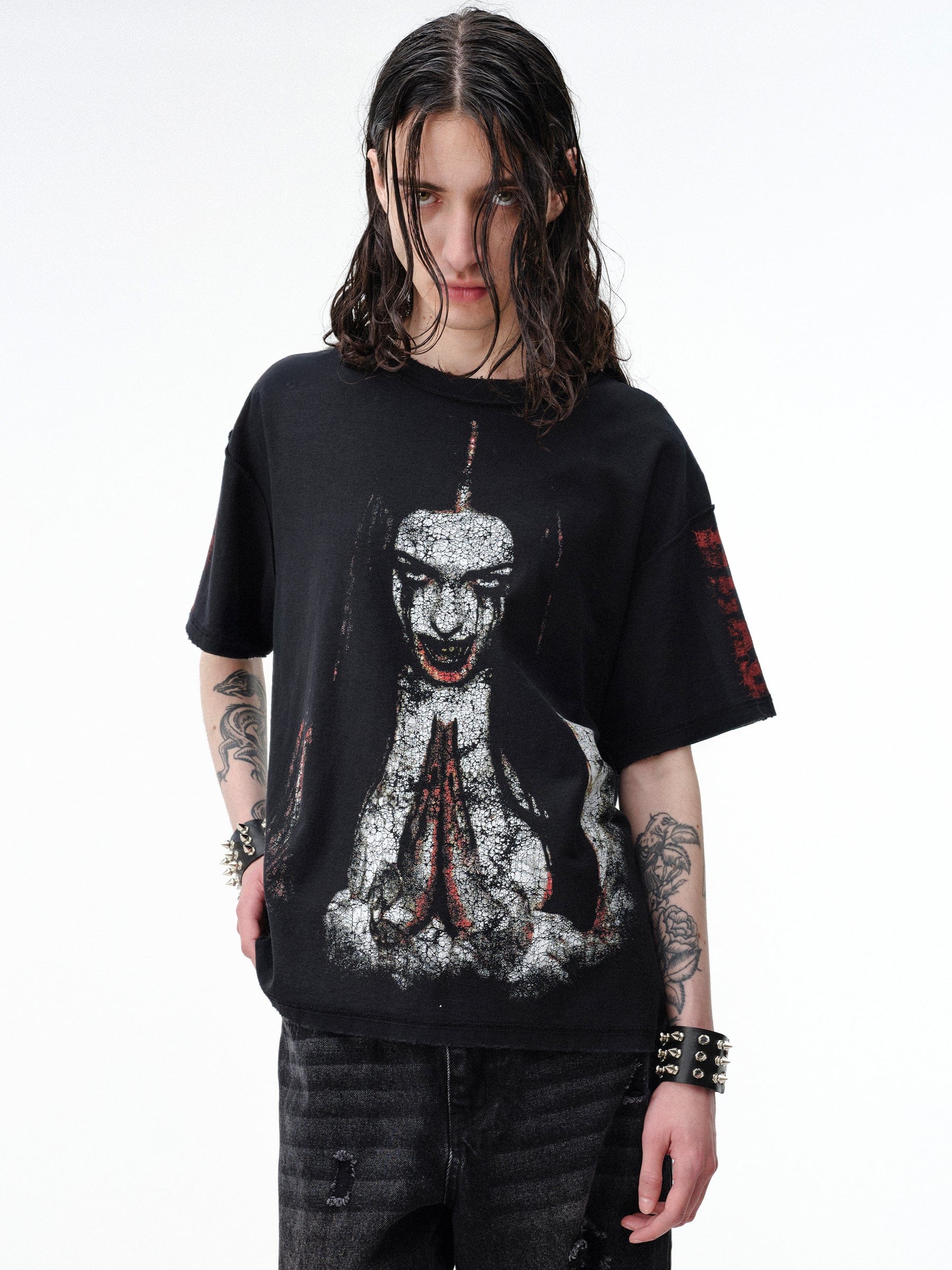 DROP DEAD - CRASH OUT Prey Boxy T-Shirt