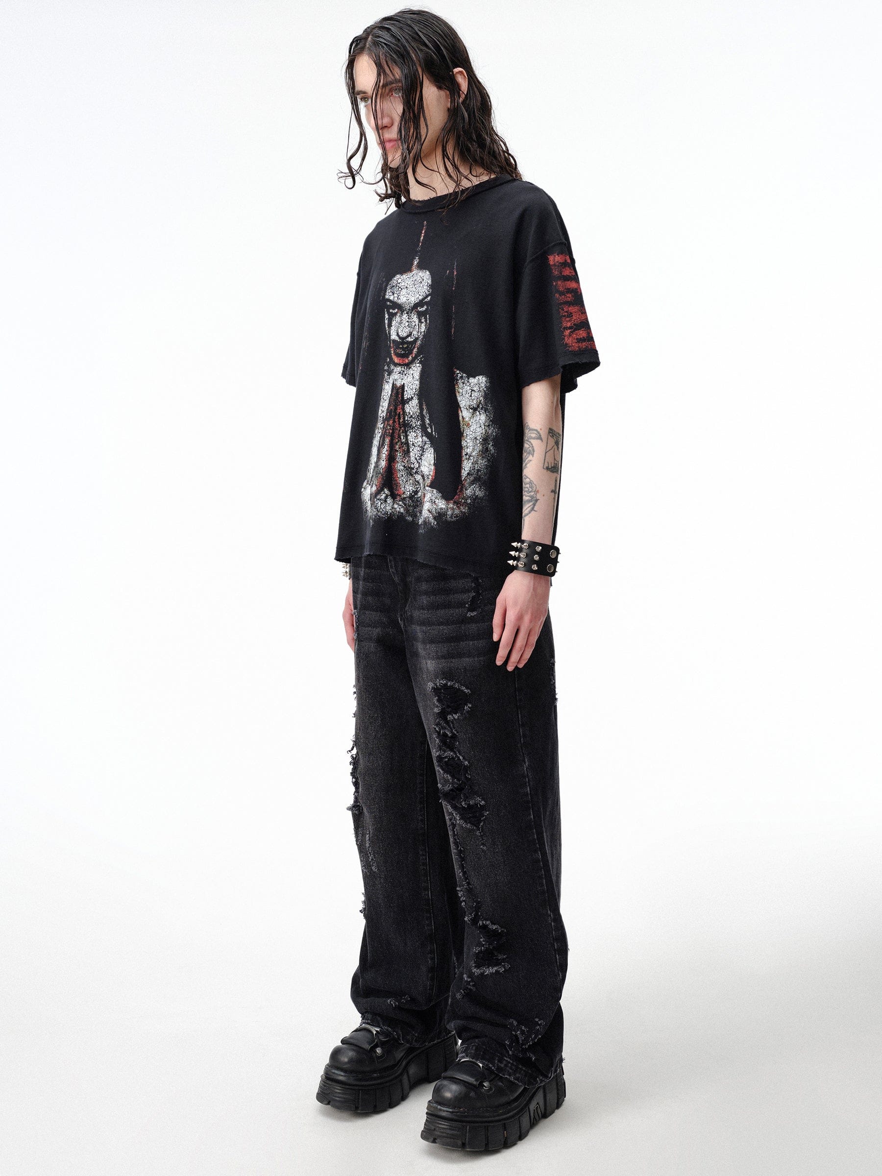 DROP DEAD - CRASH OUT Prey Boxy T-Shirt