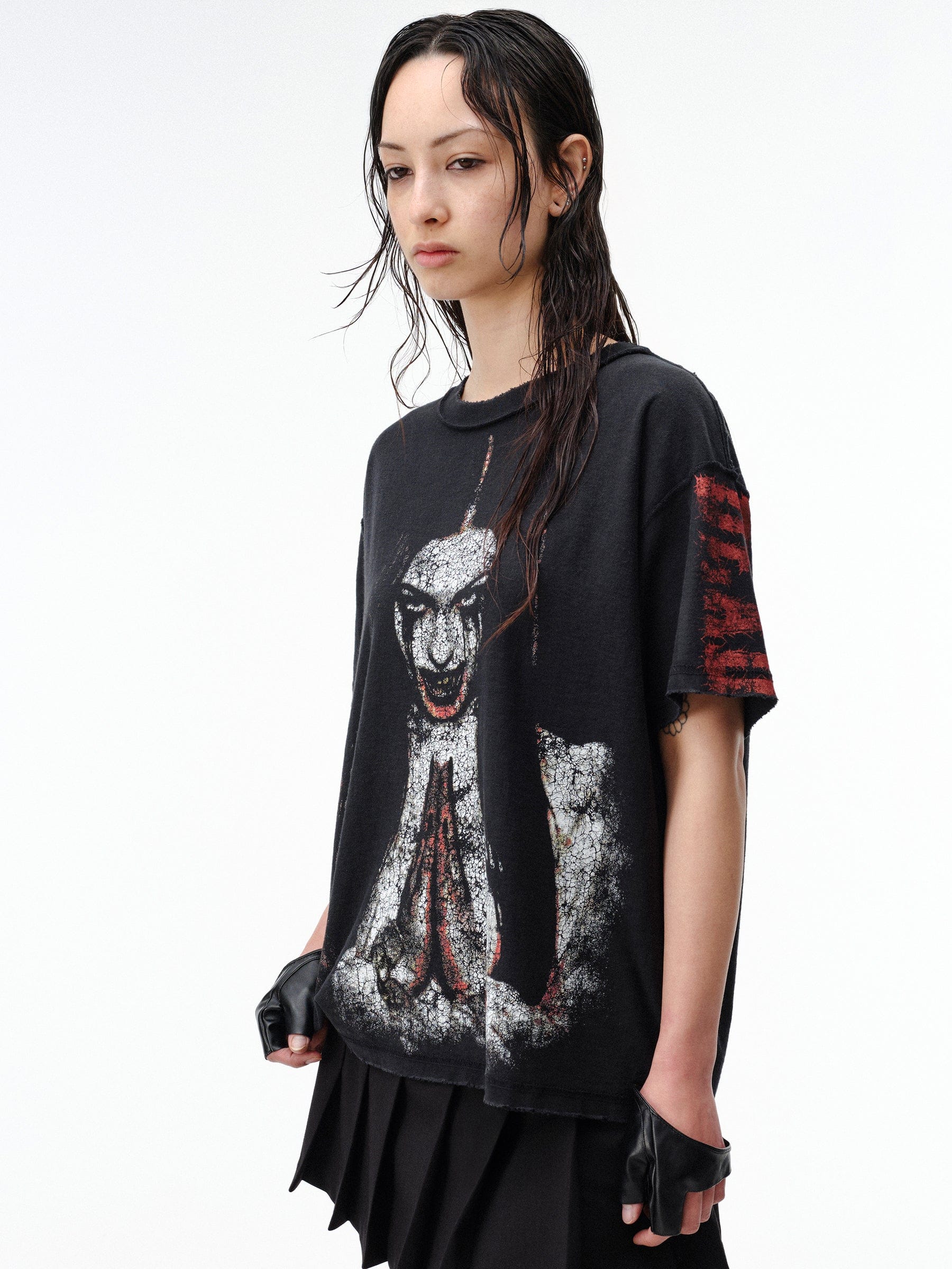 DROP DEAD - CRASH OUT Prey Boxy T-Shirt