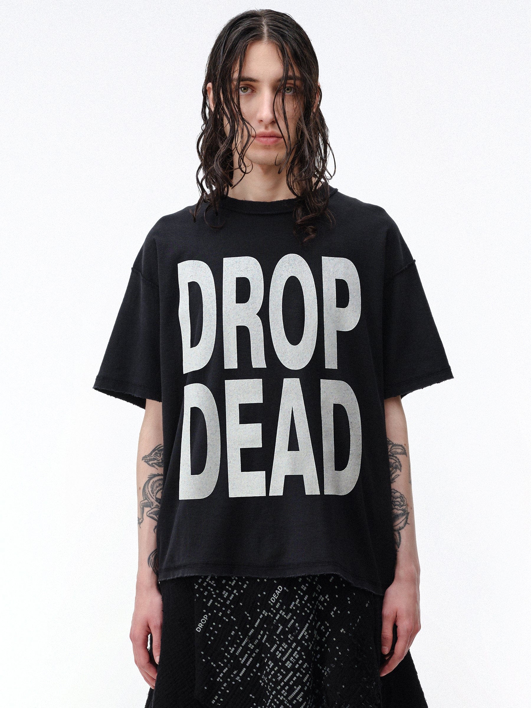 DROP DEAD - CRASH OUT Self-Titled Boxy T-Shirt