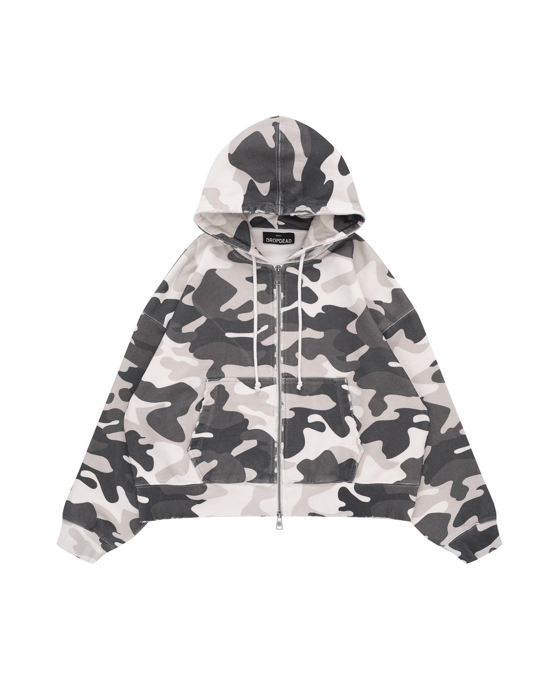 DROP DEAD - MORBID CURIOSITY Snowjob Zip-Up Hoodie