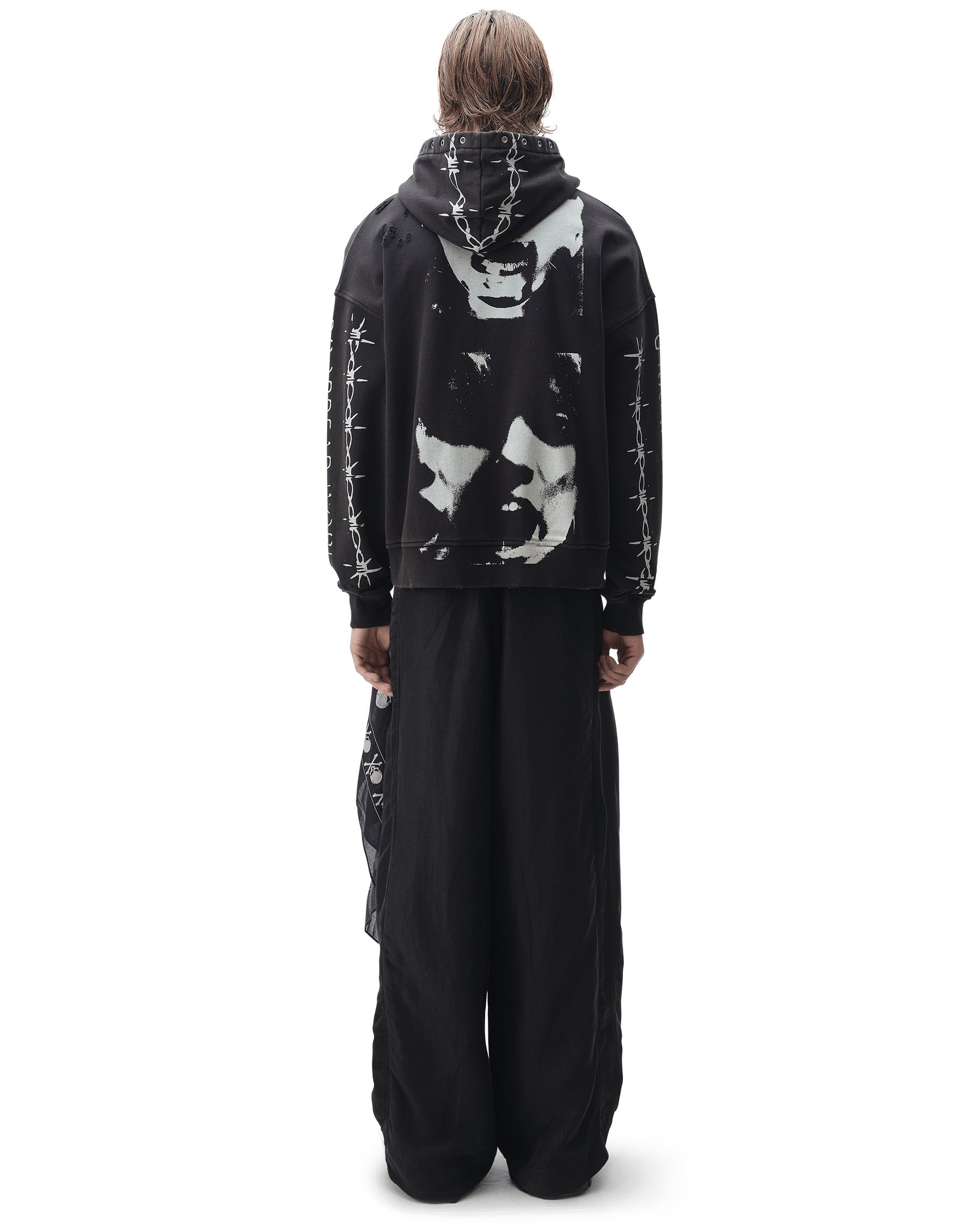 DROP DEAD - MORBID CURIOSITY Obscure Zip-Up Hoodie