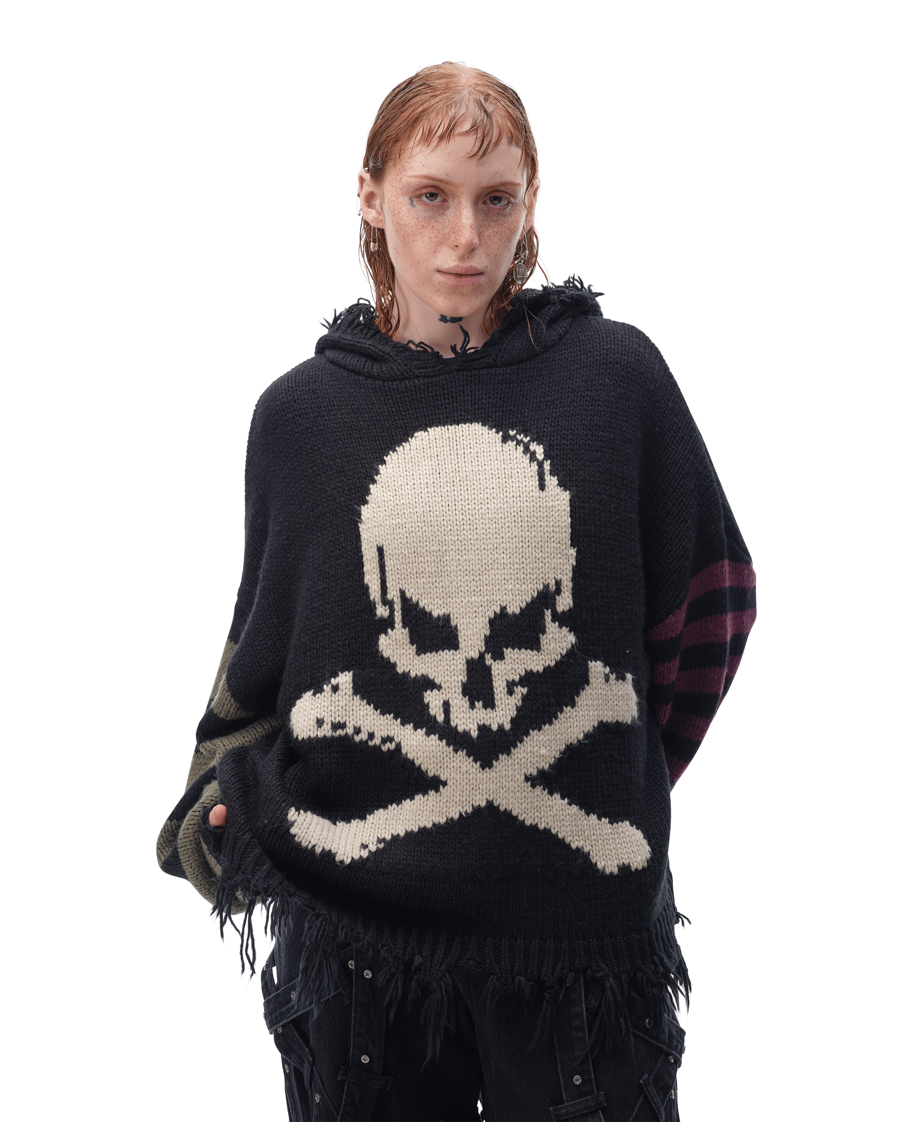 DROP DEAD - MORBID CURIOSITY Scene 1 Knitted Hoodie