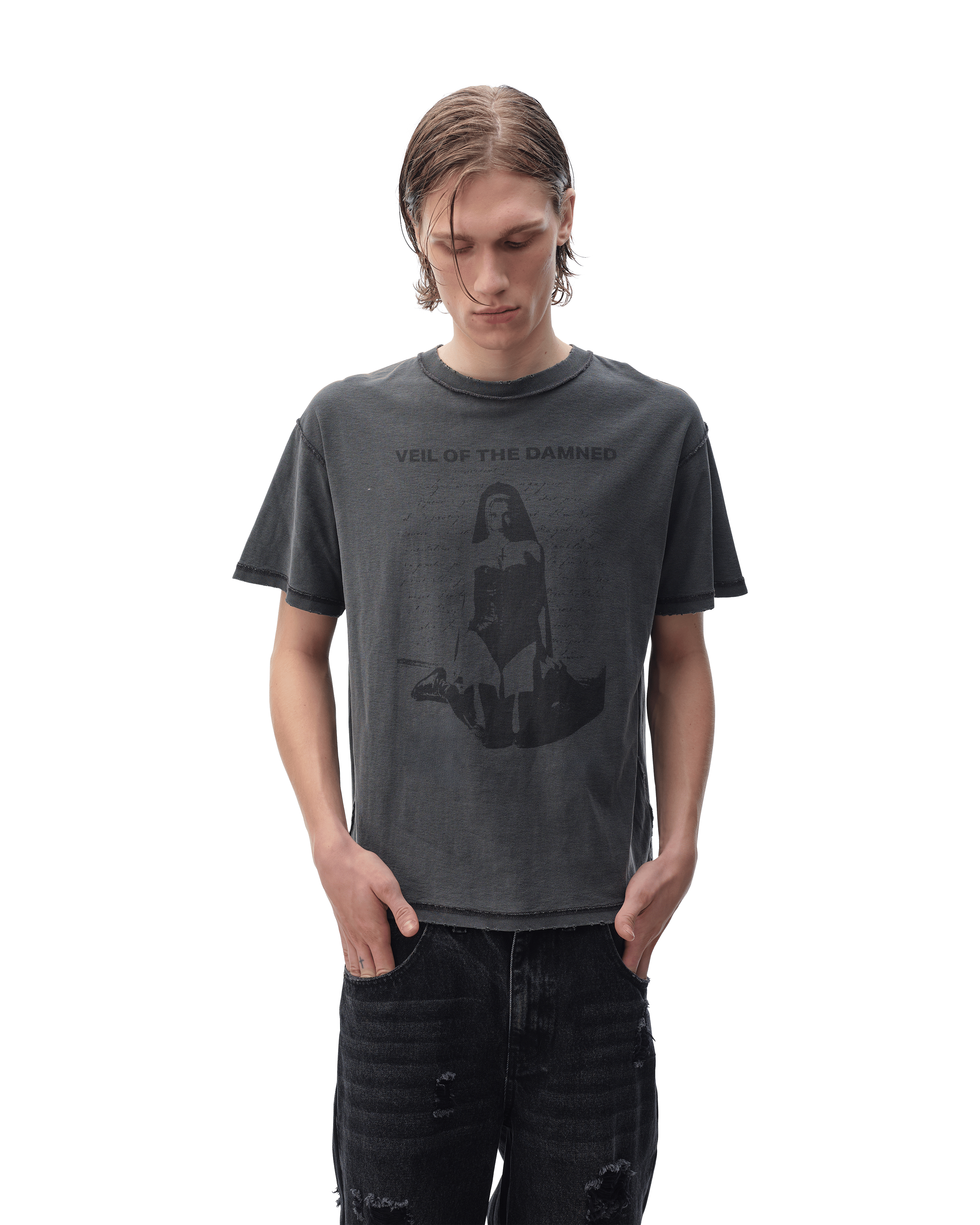 DROP DEAD - MORBID CURIOSITY Fallen Grace Boxy T-shirt