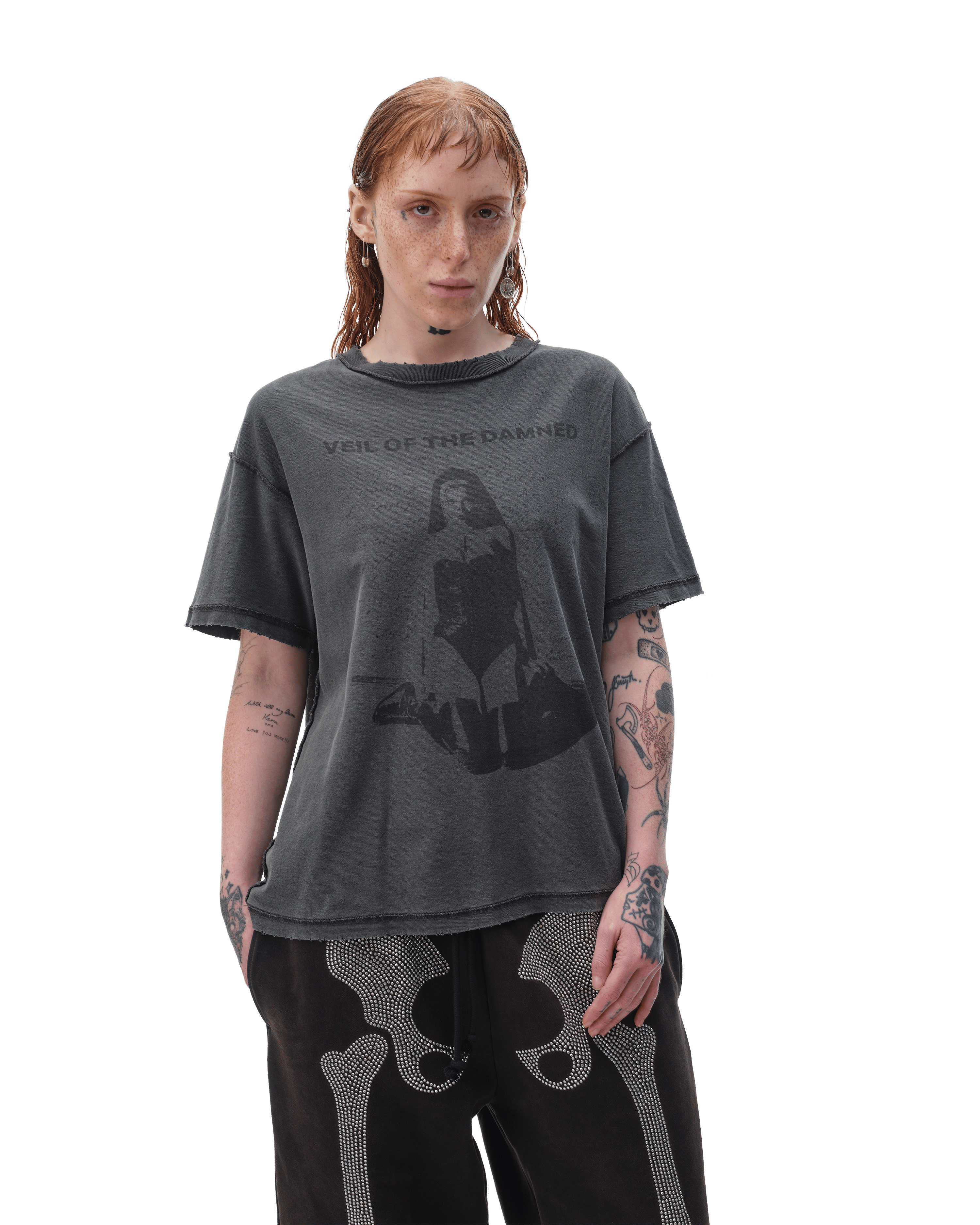 DROP DEAD - MORBID CURIOSITY Fallen Grace Boxy T-shirt