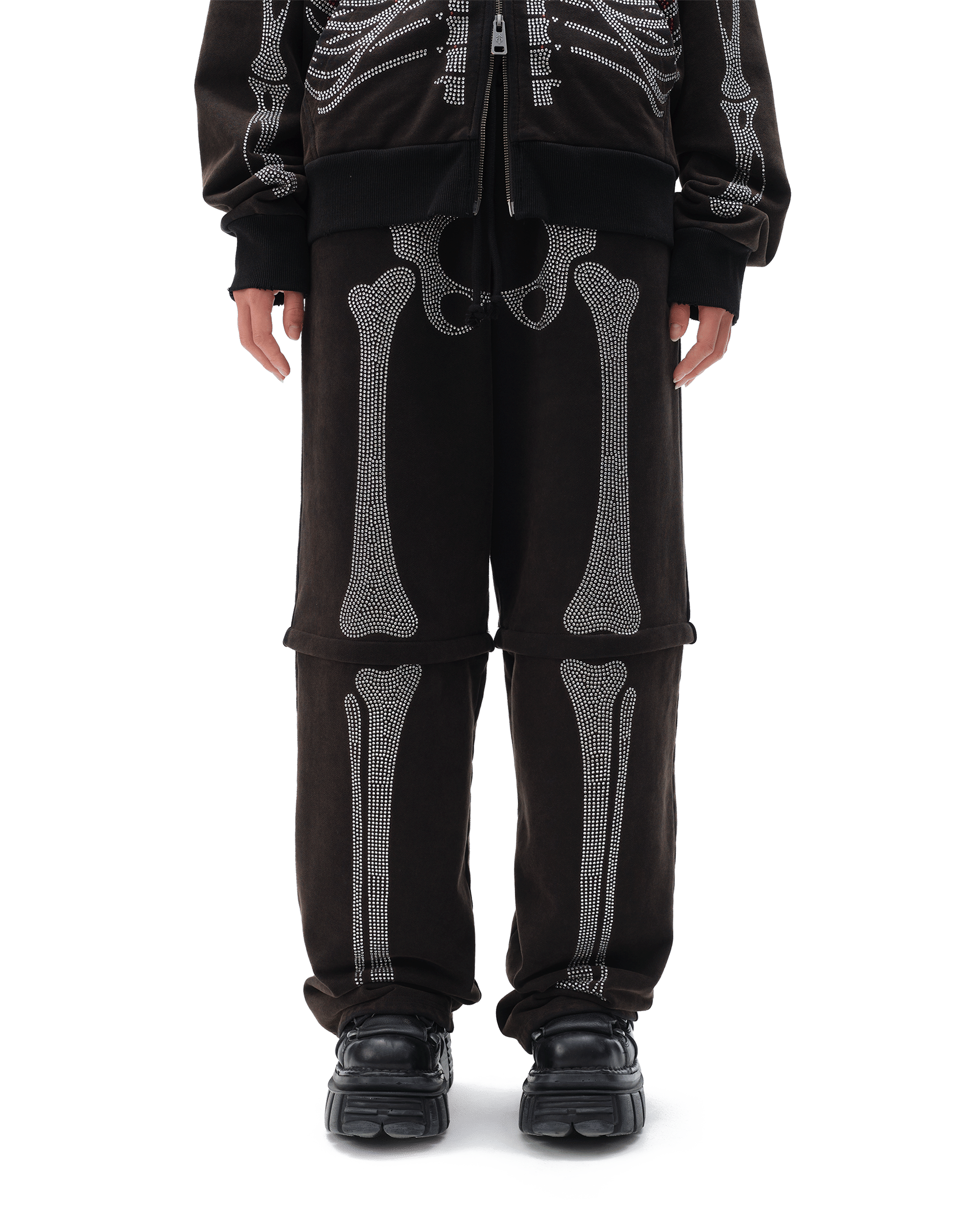 DROP DEAD - MORBID CURIOSITY Dem Bones Sweatpants