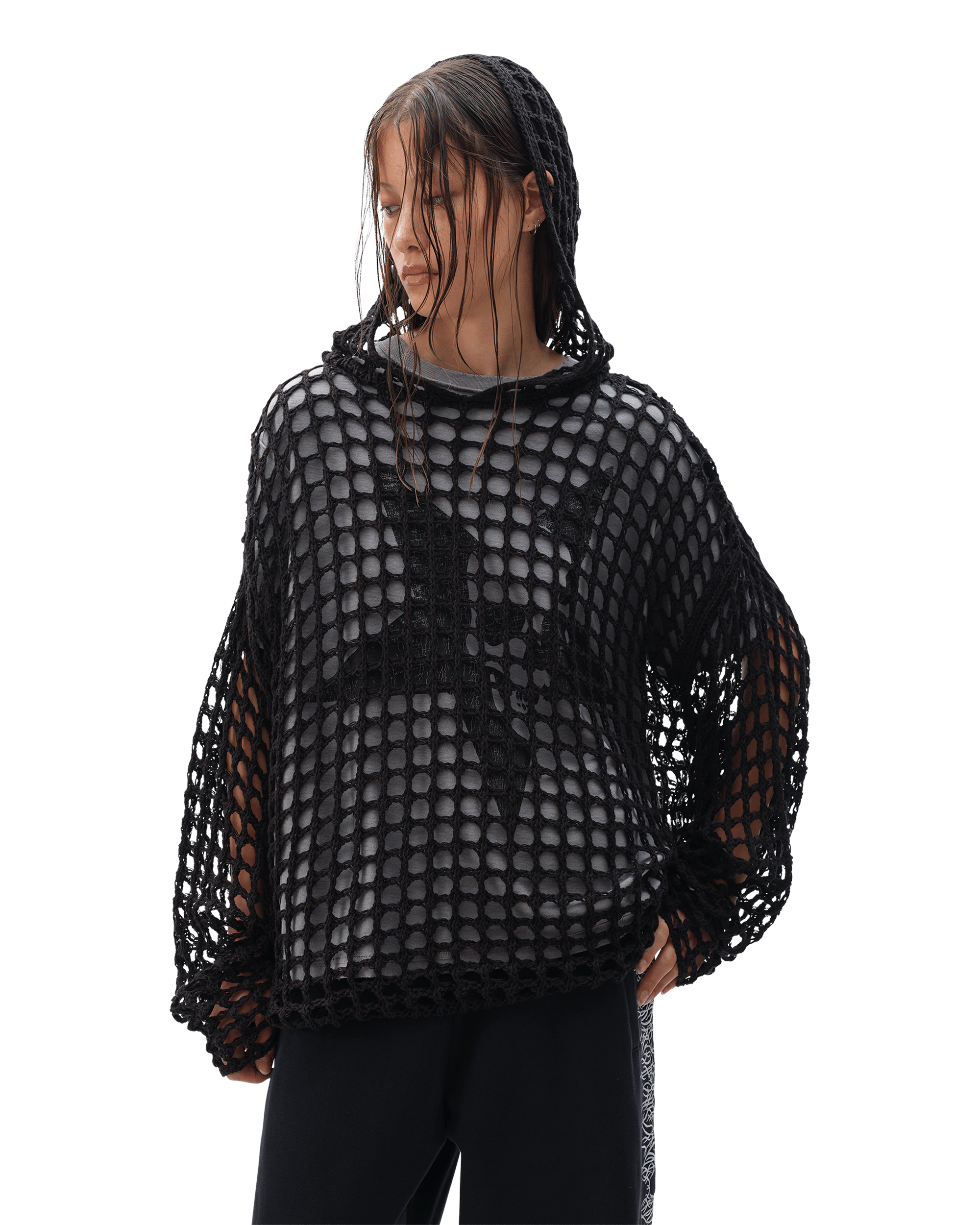 DROP DEAD - MORBID CURIOSITY Session Knitted Hoodie