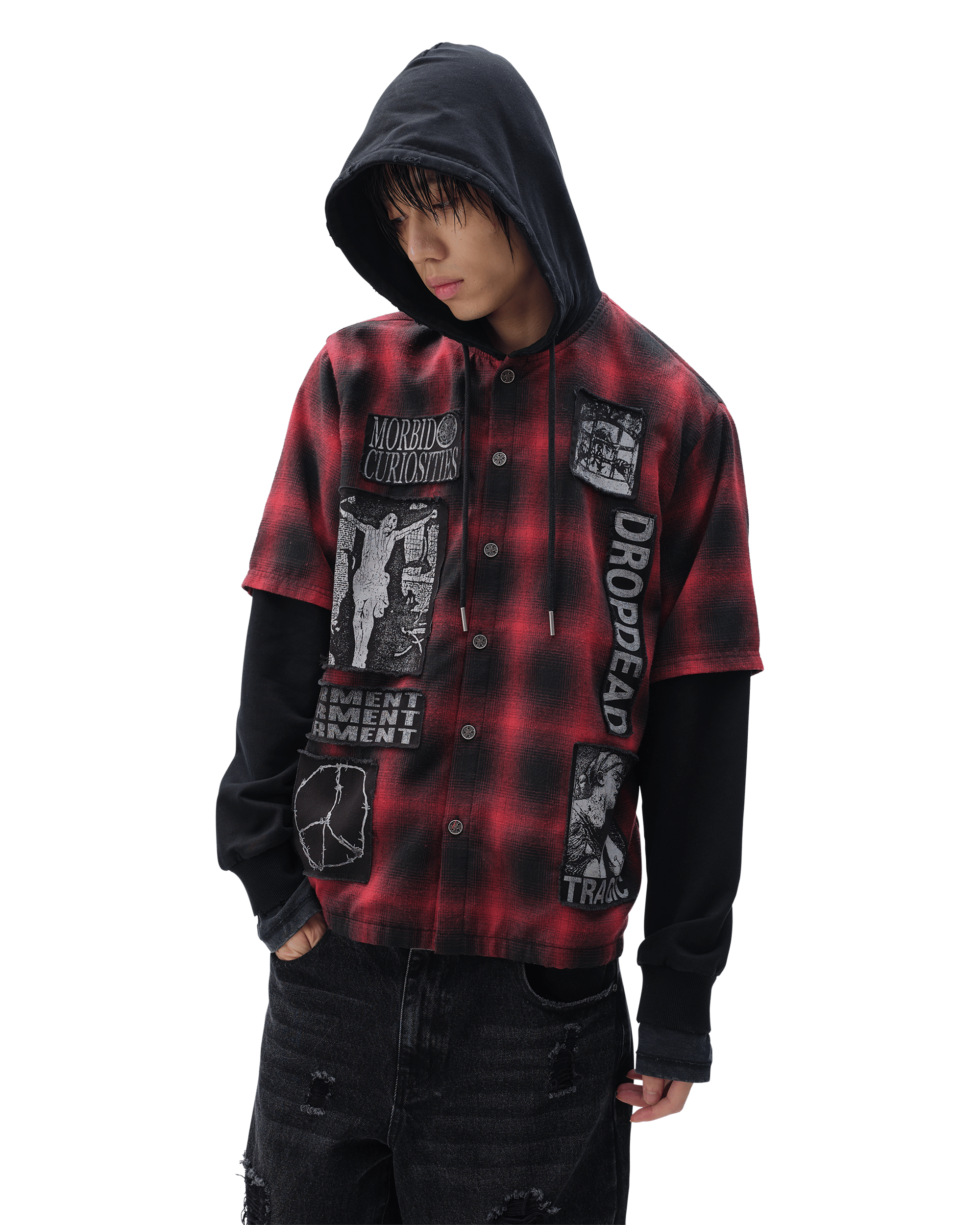 DROP DEAD - MORBID CURIOSITY Doomshine Hoodie