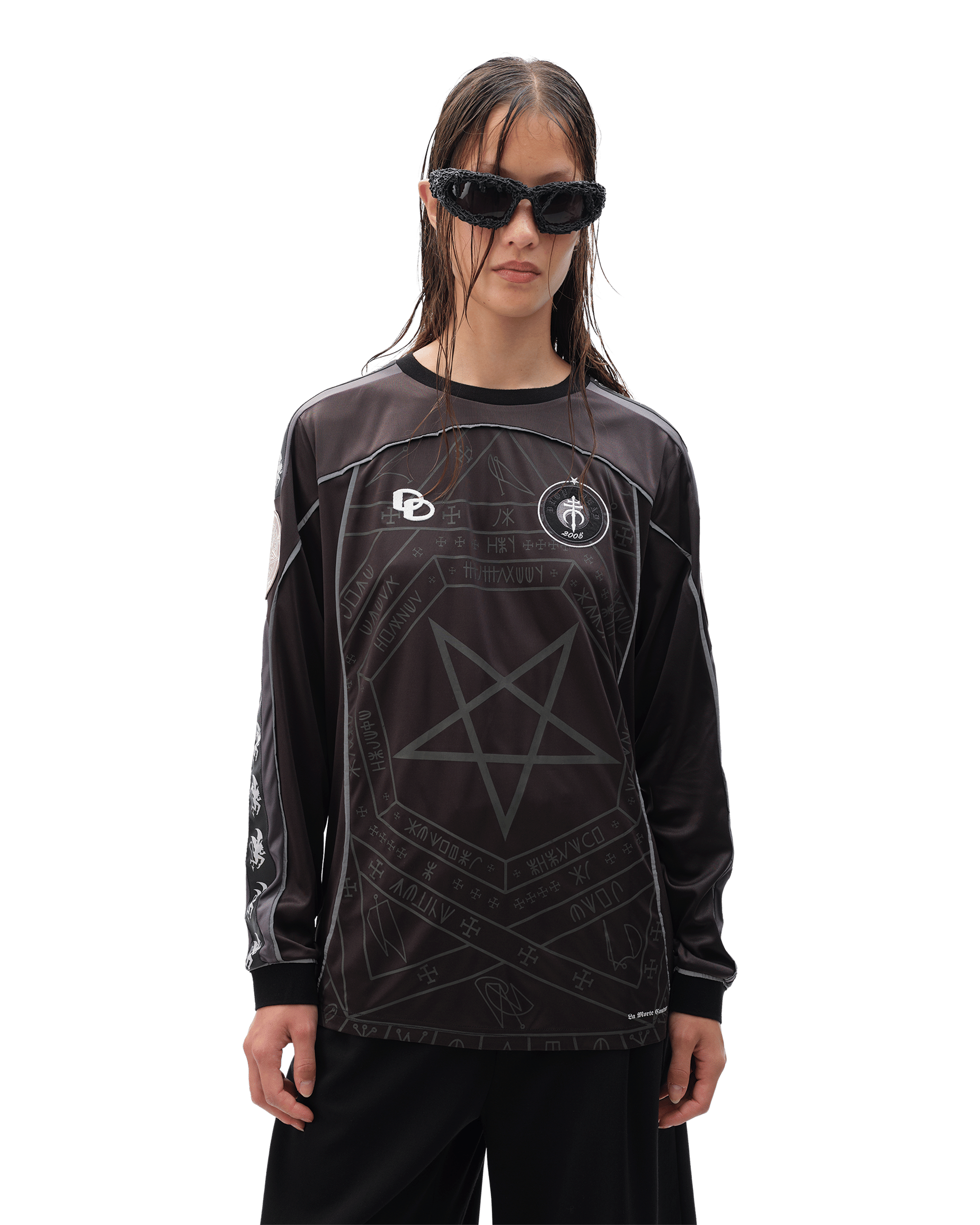 DROP DEAD - MORBID CURIOSITY Eurotrash Football Shirt