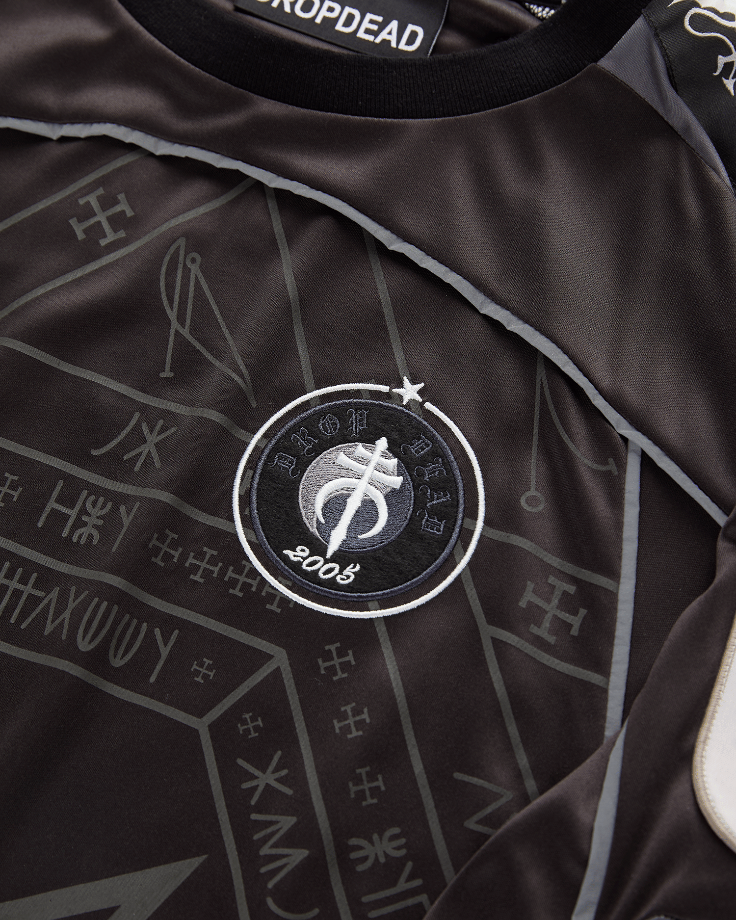 DROP DEAD - MORBID CURIOSITY Eurotrash Football Shirt