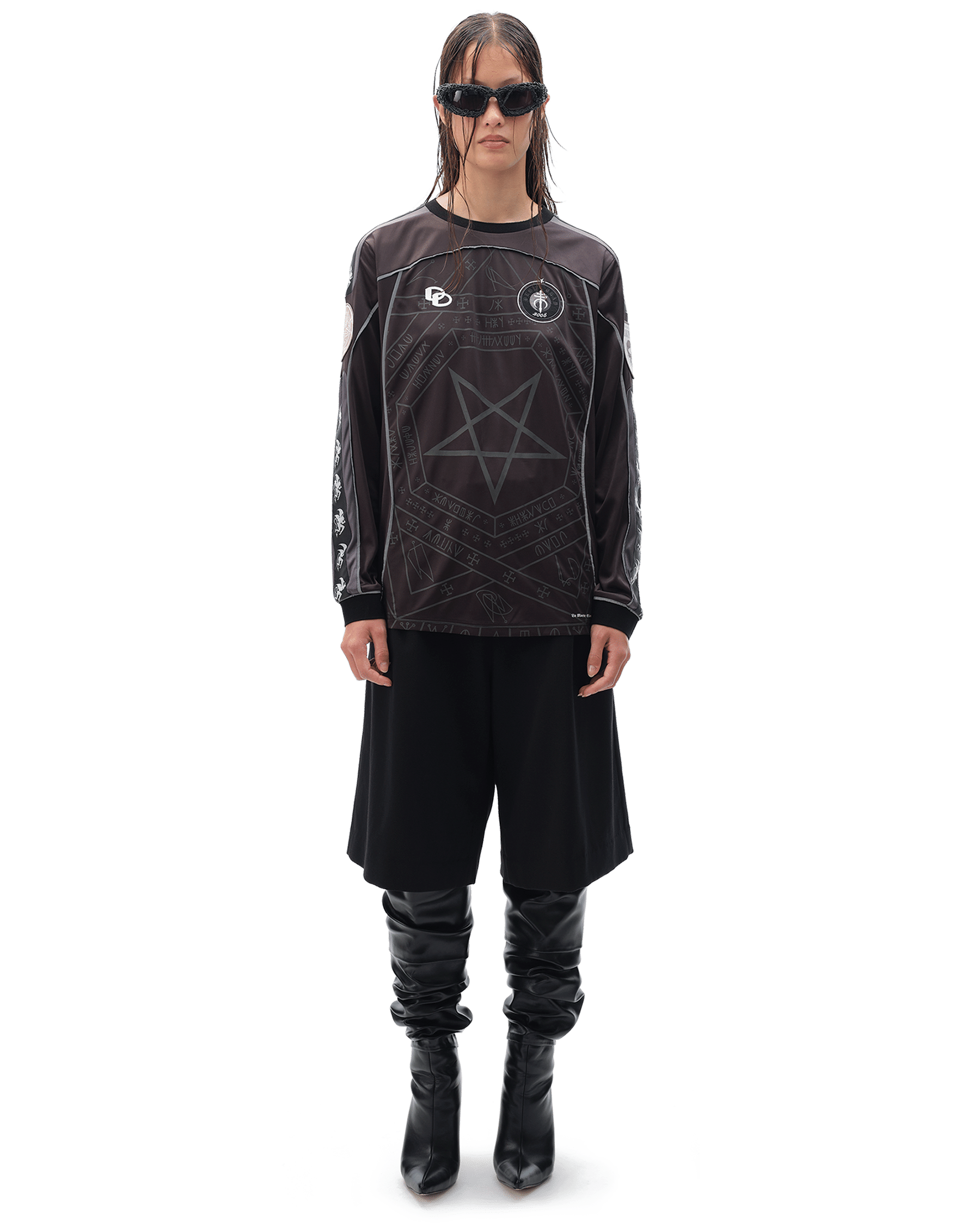 DROP DEAD - MORBID CURIOSITY Eurotrash Football Shirt