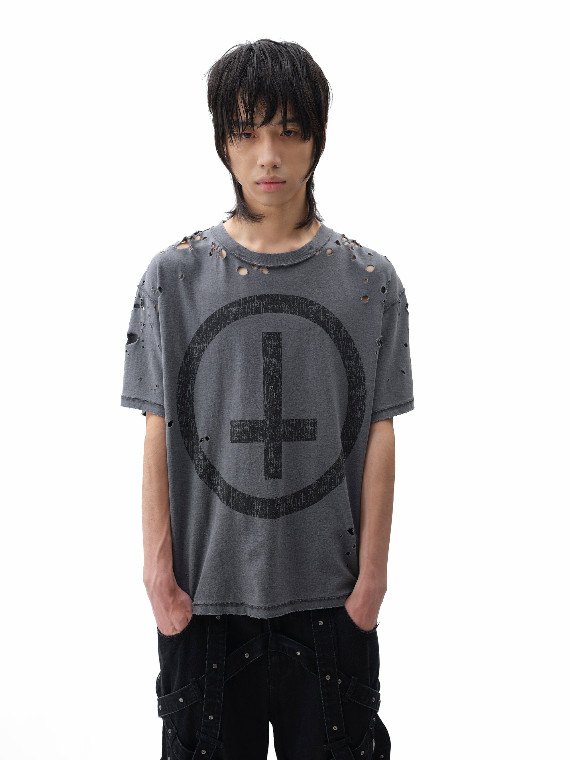 DROP DEAD - MORBID CURIOSITY Chaine Boxy T-Shirt