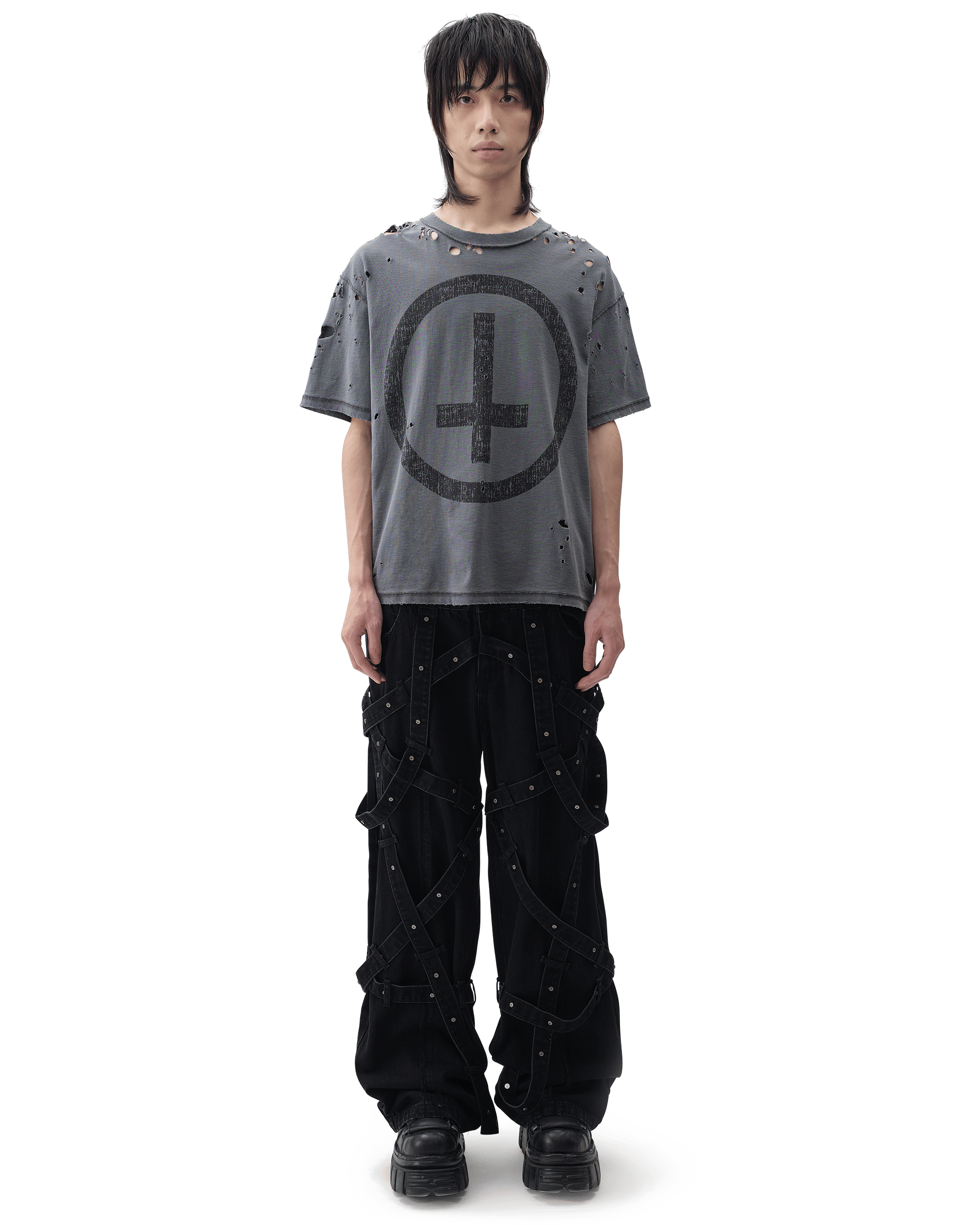 DROP DEAD - MORBID CURIOSITY Chaine Boxy T-Shirt