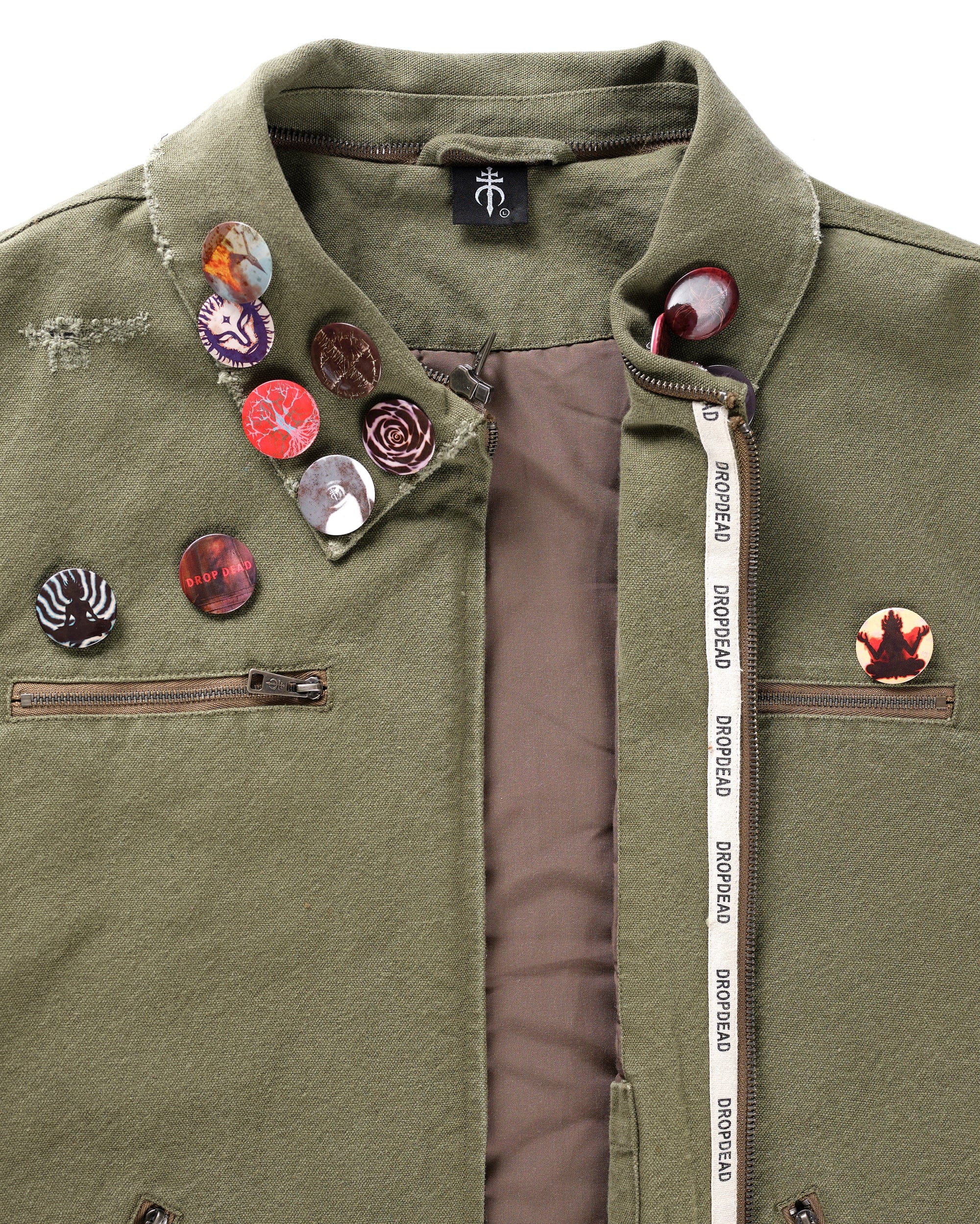 DROP DEAD - MORBID CURIOSITY Just Coz Chore Jacket