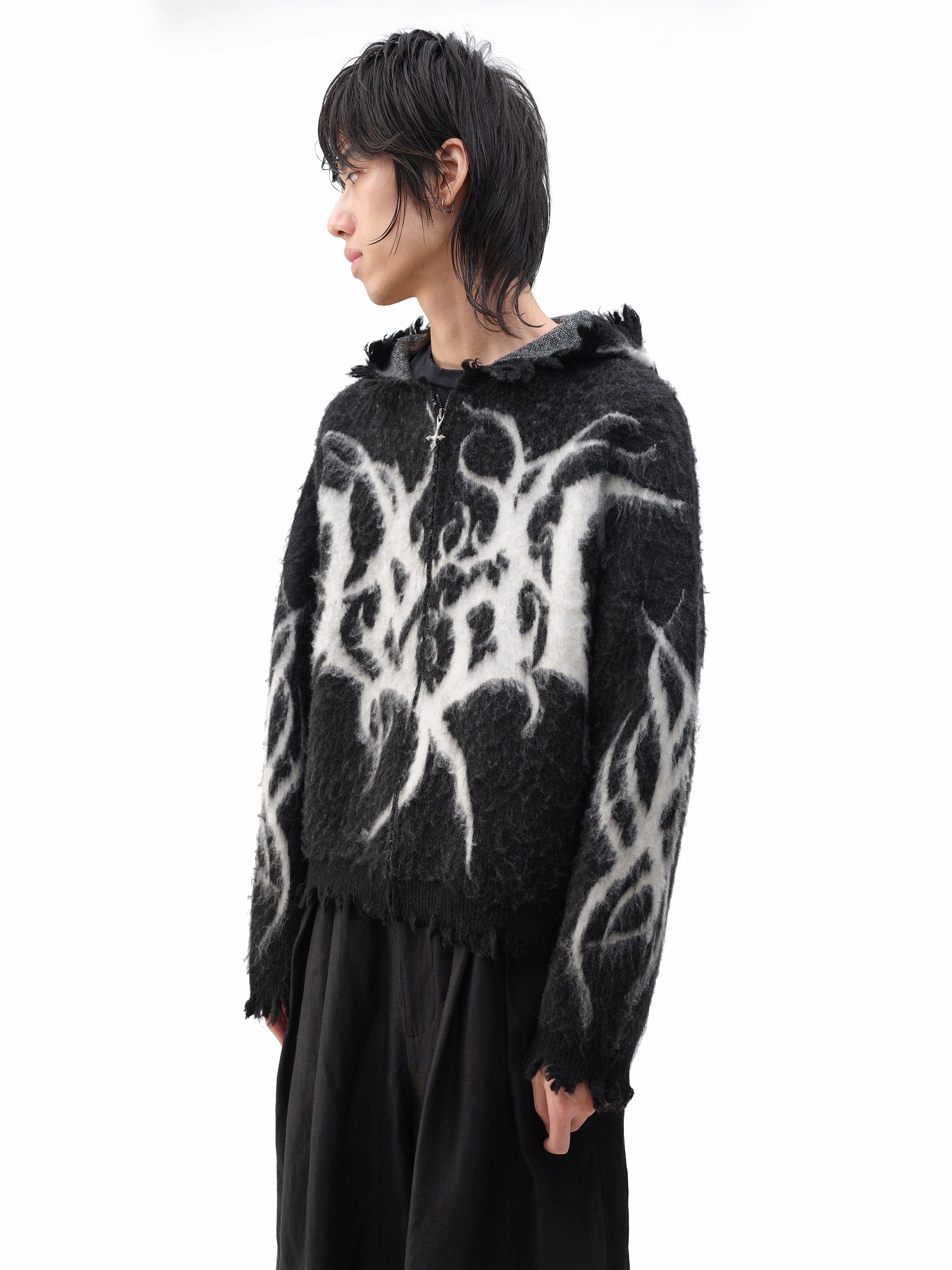 DROP DEAD - MORBID CURIOSITY Aether Knit Hoodie