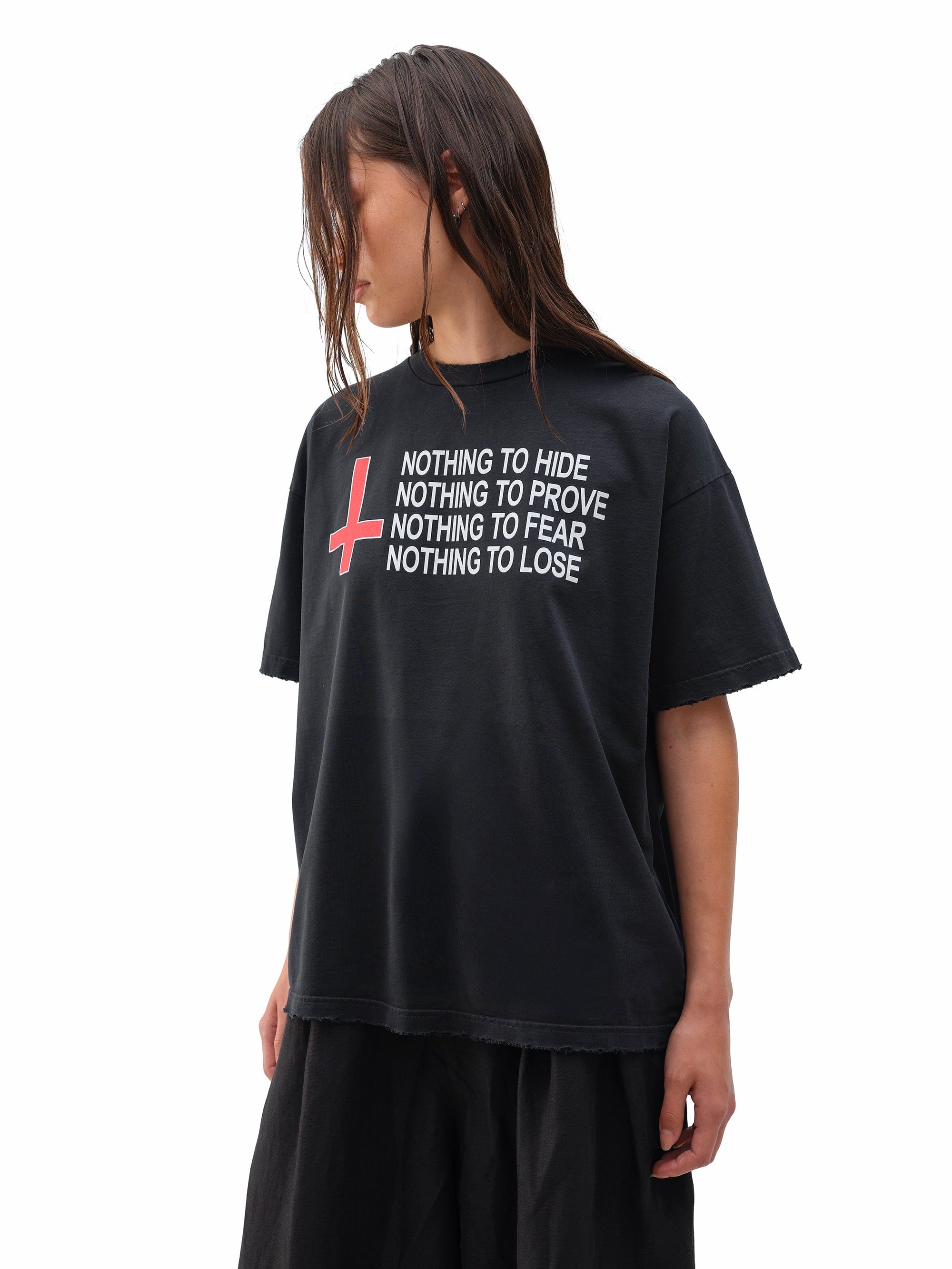 DROP DEAD - MORBID CURIOSITY Crosswire Boxy T-shirt