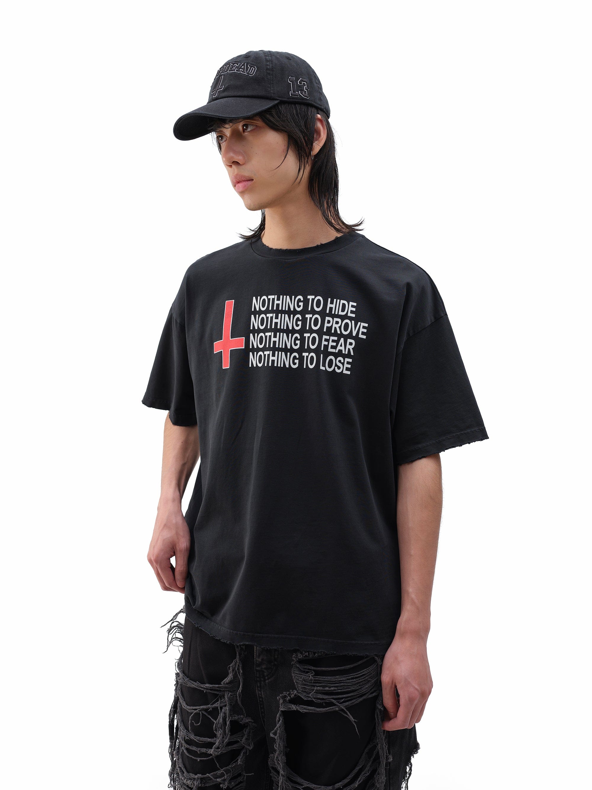DROP DEAD - MORBID CURIOSITY Crosswire Boxy T-shirt