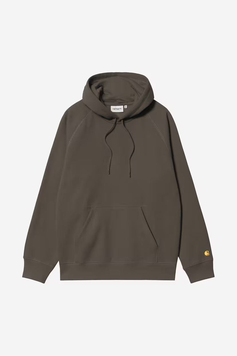 Carhartt WIP Hooded Chase Sweatshirt - Shungite