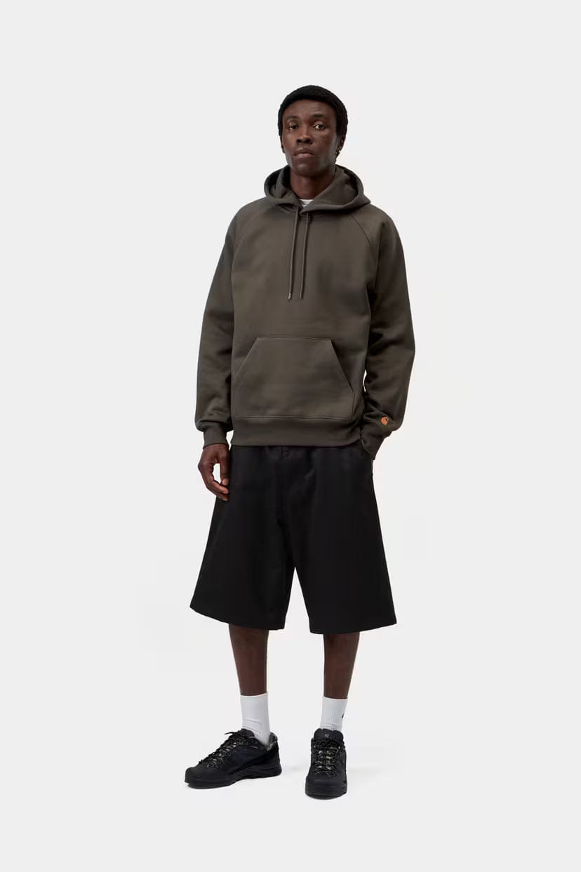 Carhartt WIP Hooded Chase Sweatshirt - Shungite