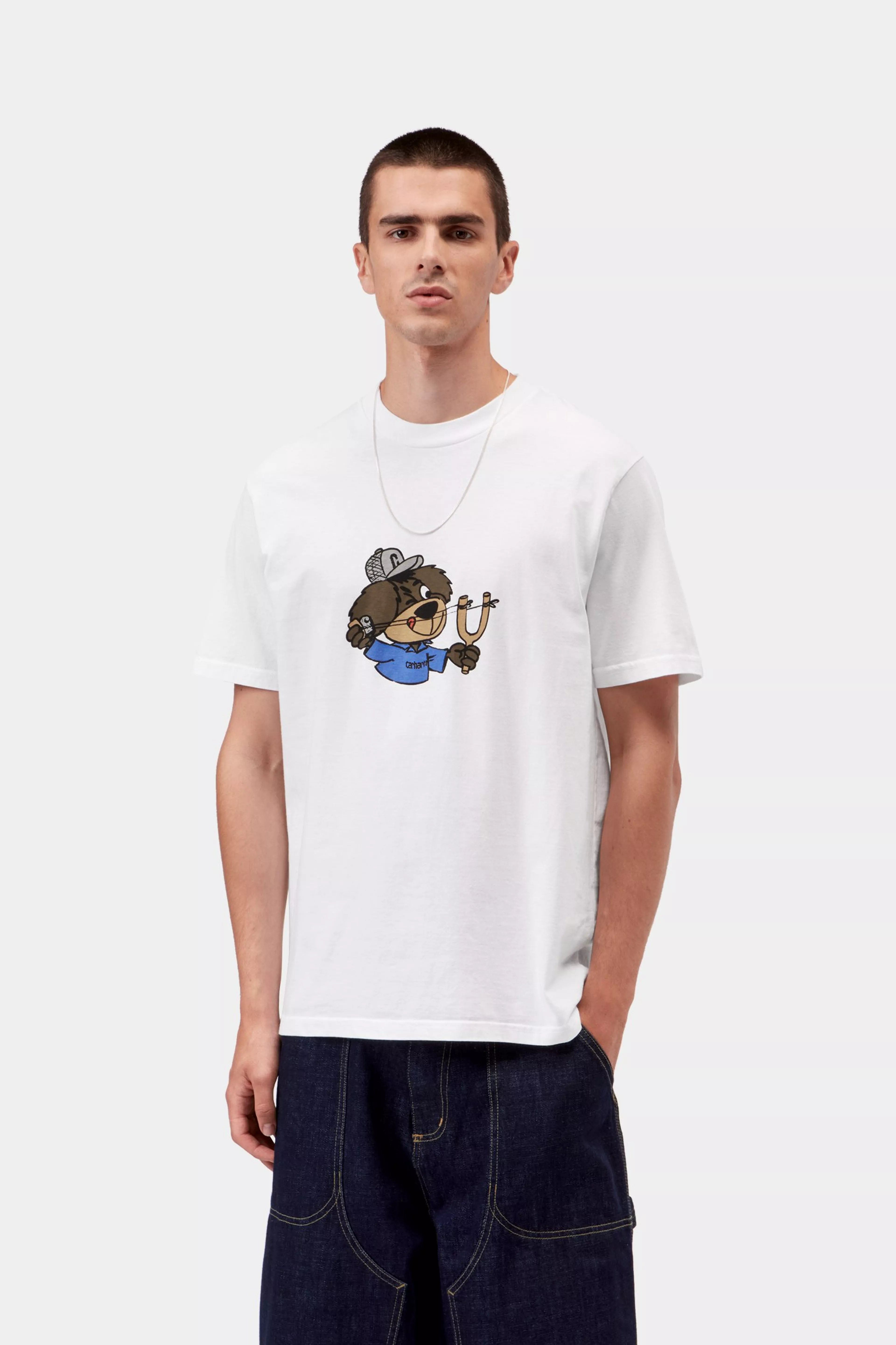 Carhartt WIP Slingshot T-Shirt - White