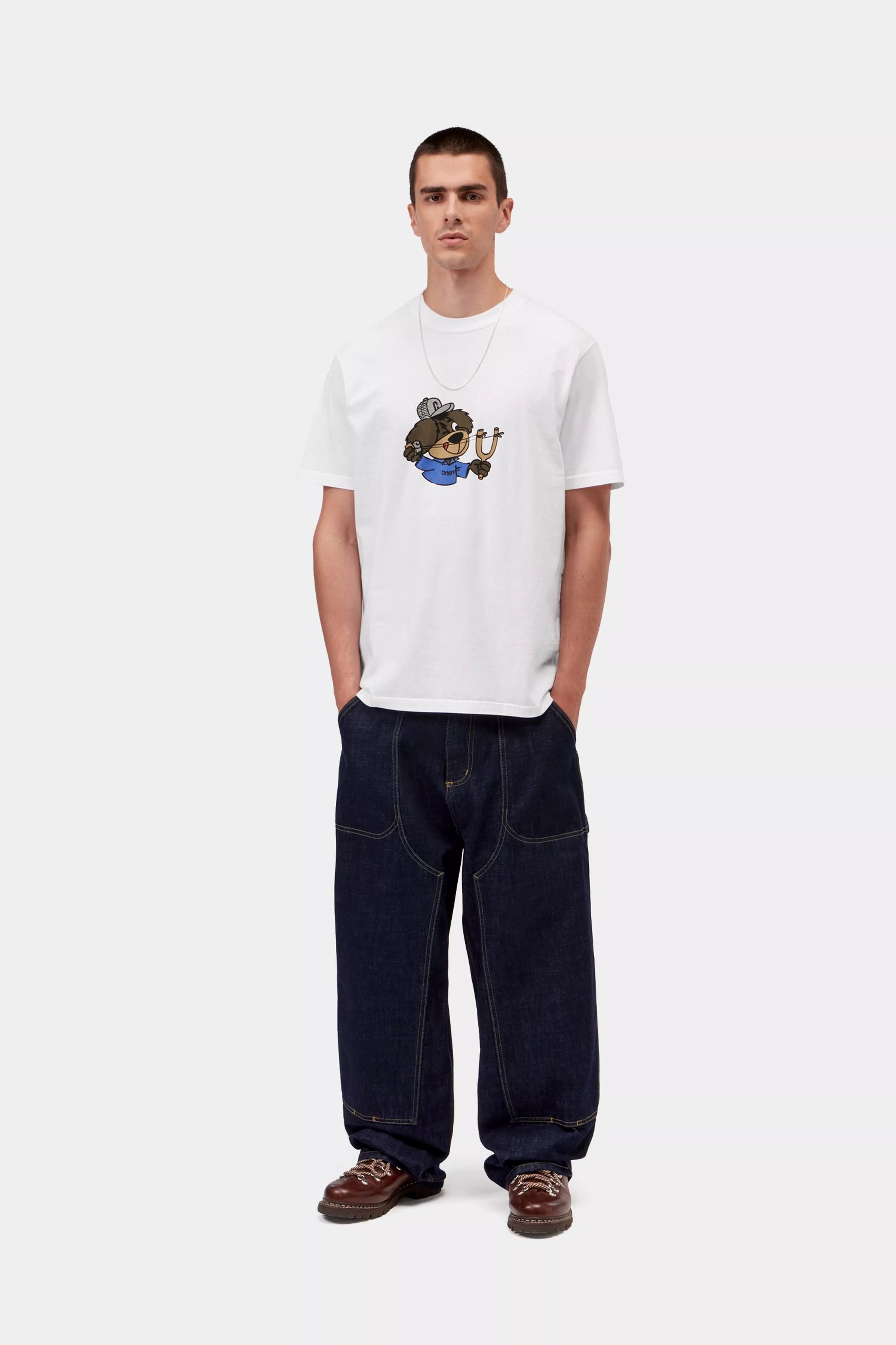 Carhartt WIP Slingshot T-Shirt - White