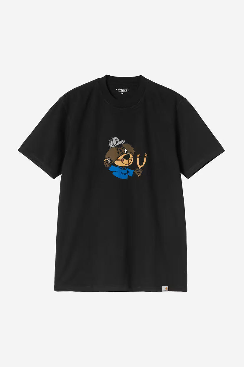 Carhartt WIP Slingshot T-Shirt - Black