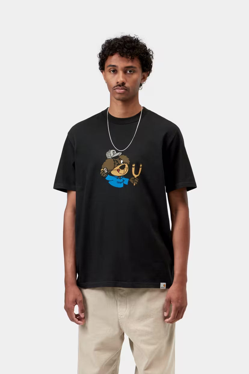 Carhartt WIP Slingshot T-Shirt - Black