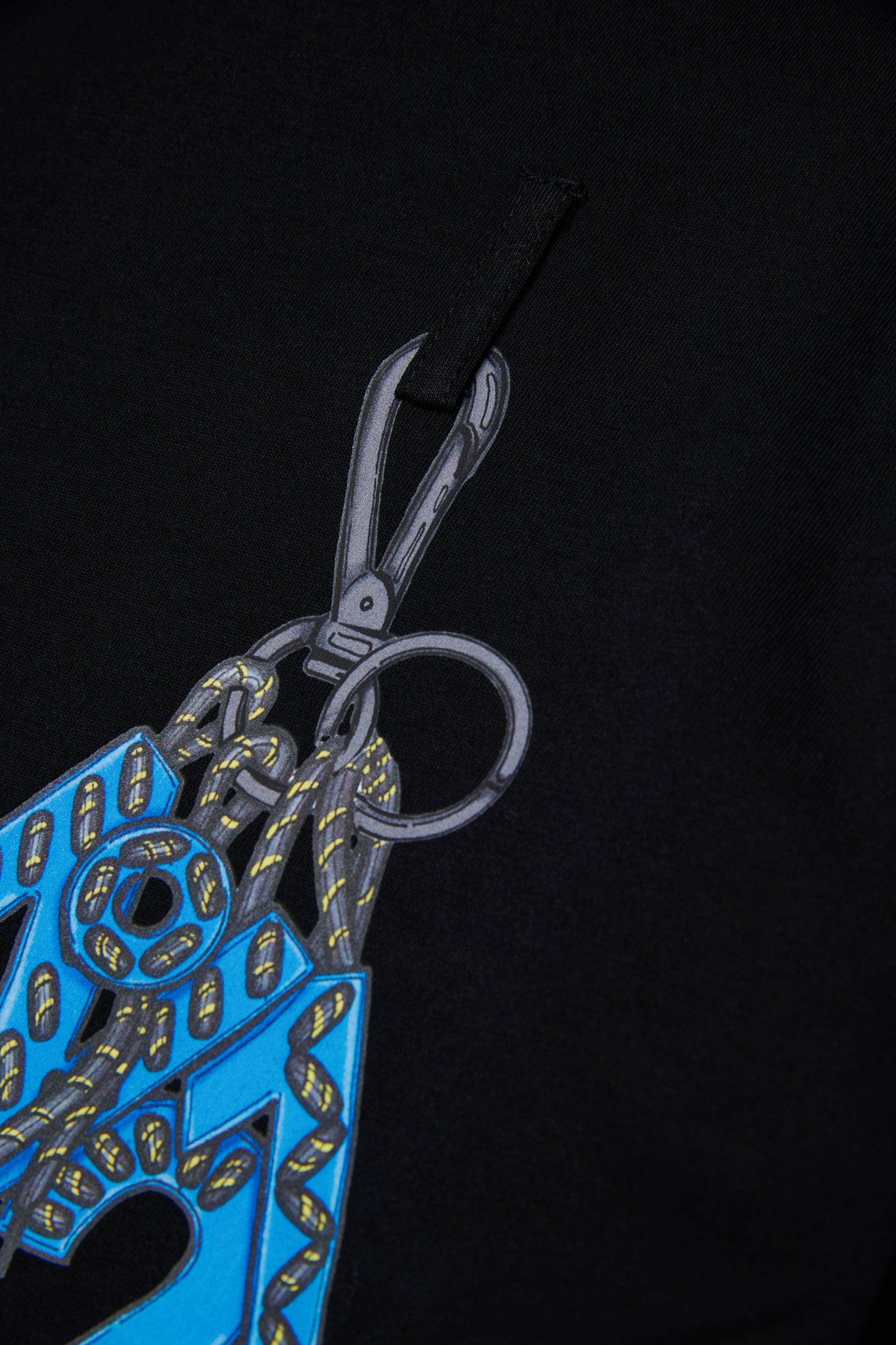 N21 T-SHIRT CON STAMPA E APPLICAZIONE