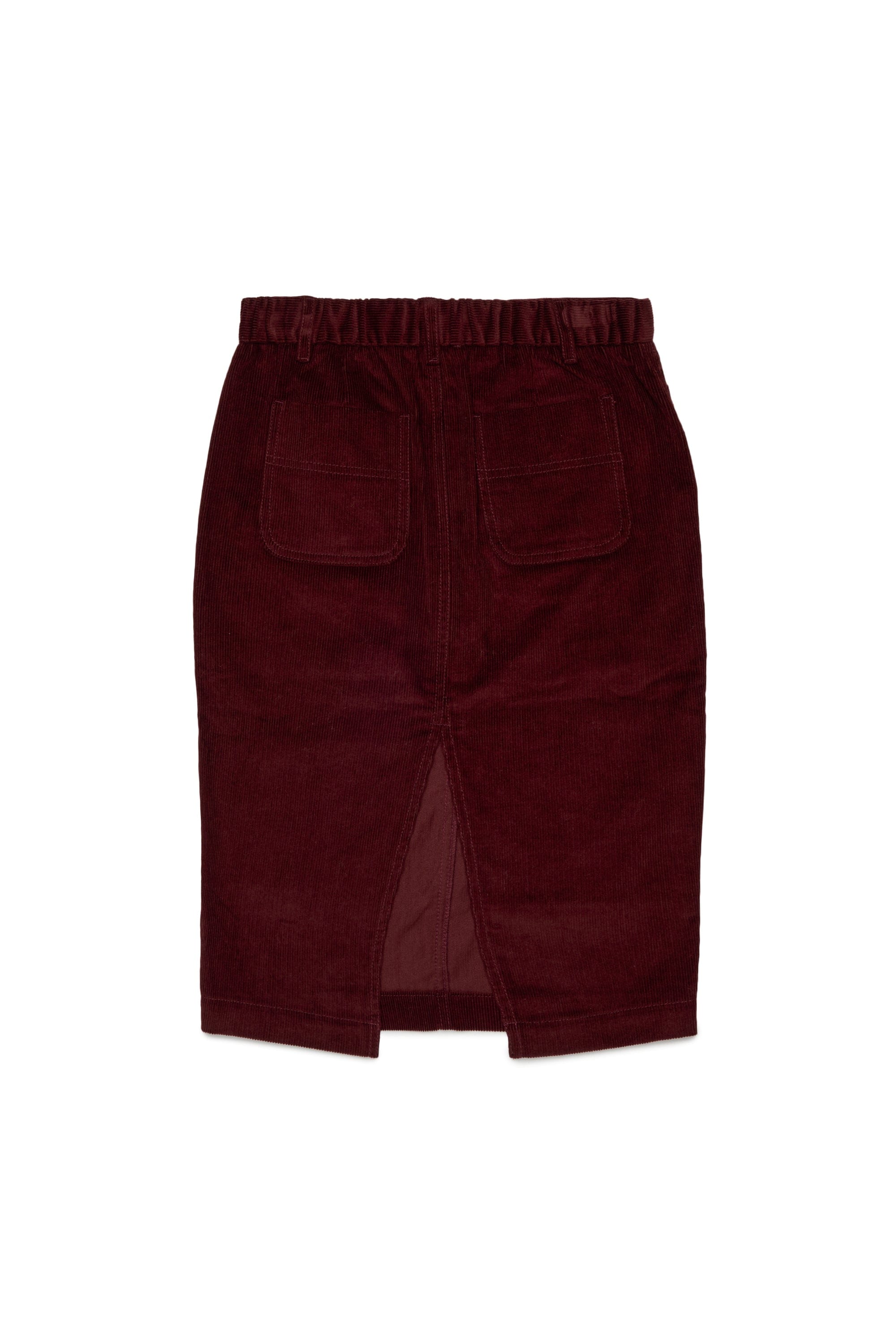 N21 PENCIL SKIRT IN VELLUTO A COSTE