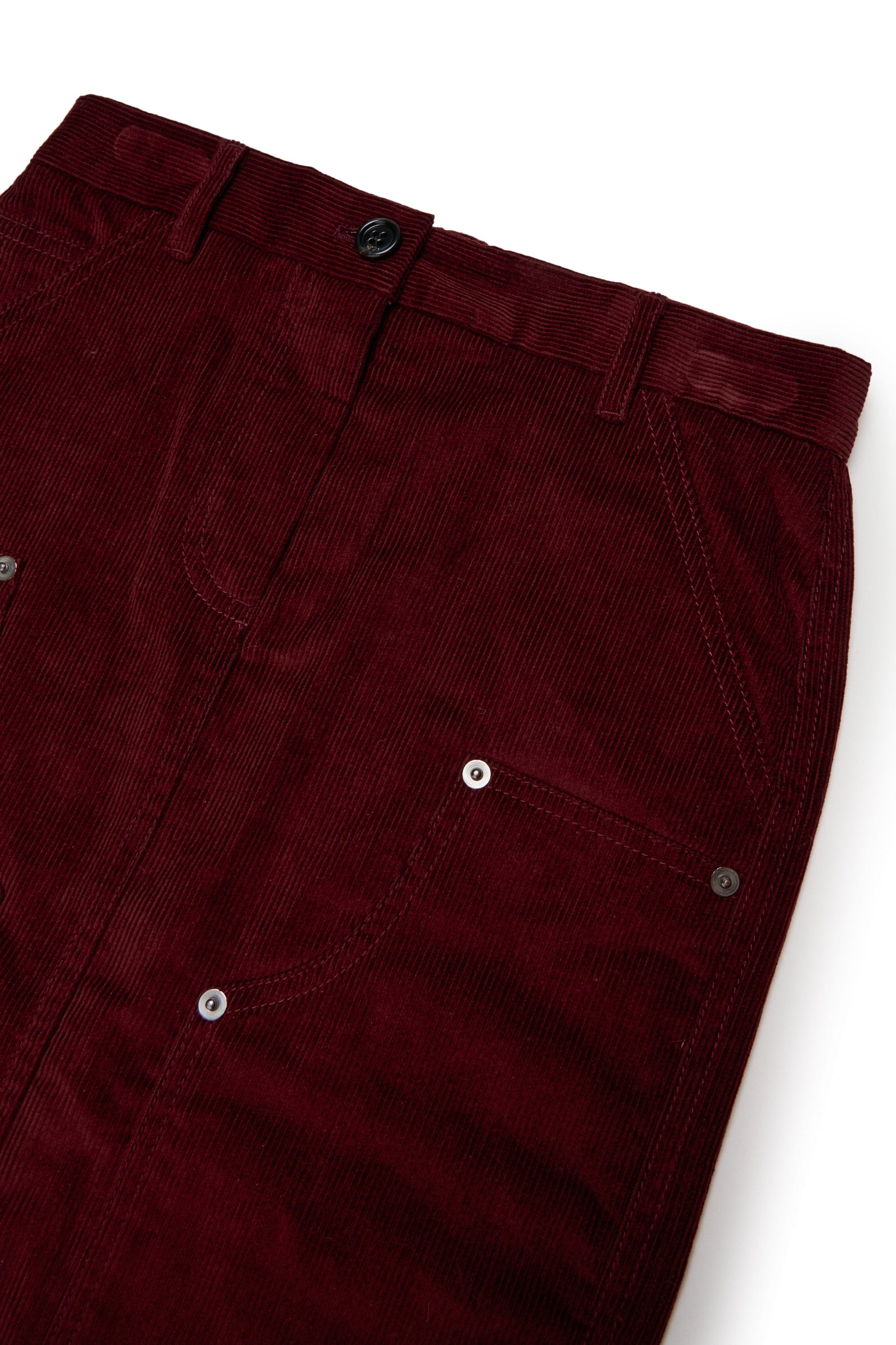 N21 PENCIL SKIRT IN VELLUTO A COSTE
