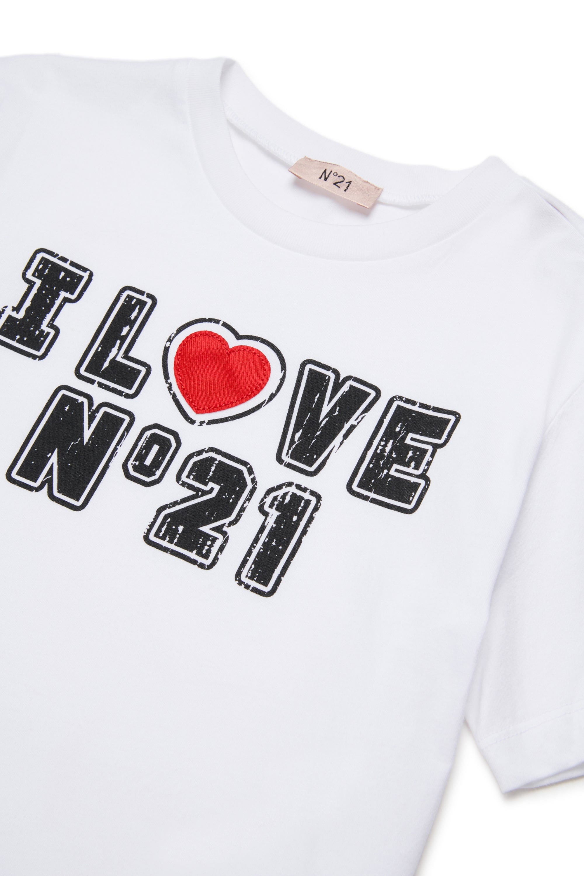 N21 T-Shirt maniche corte "I love N°21"