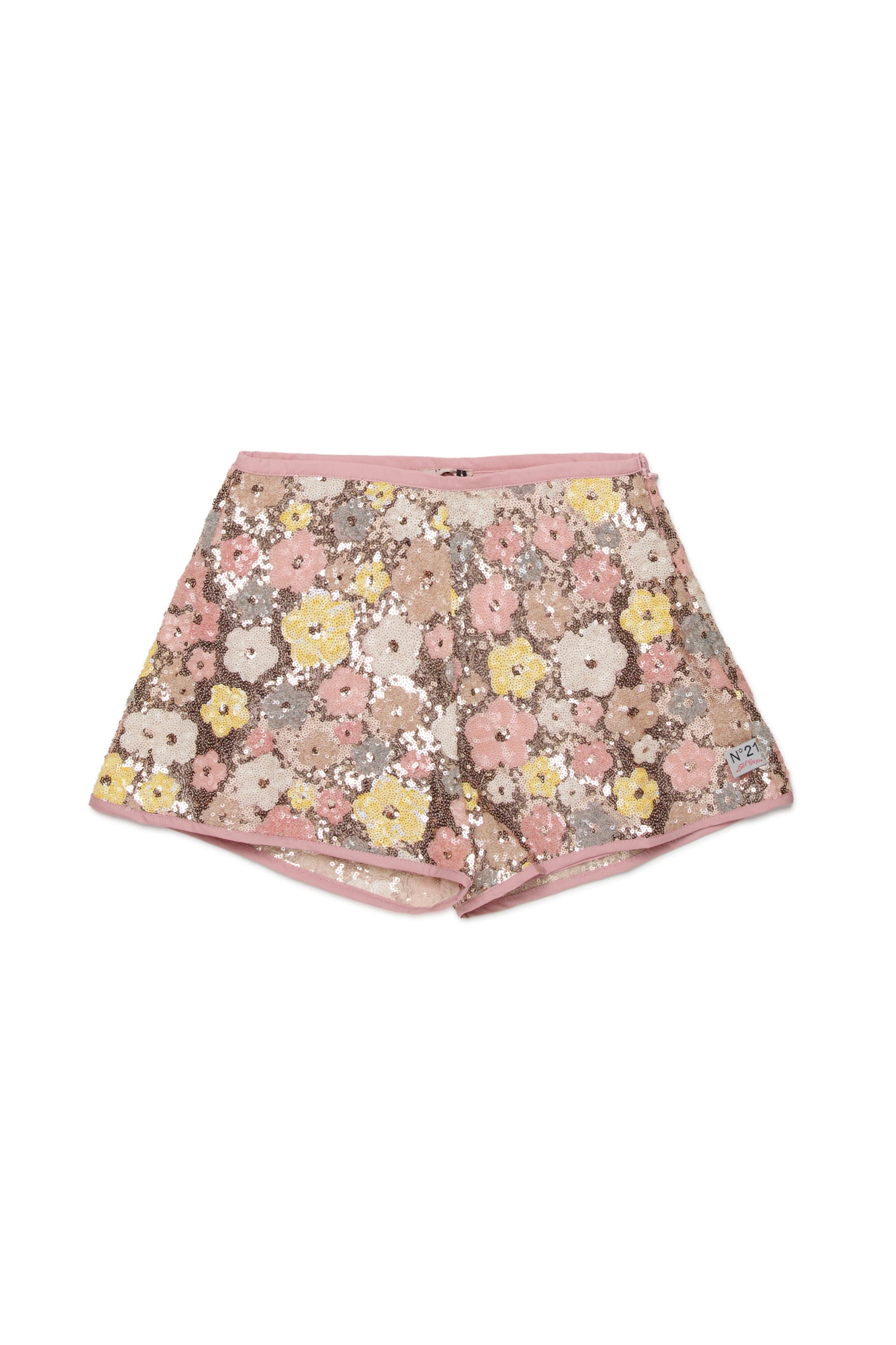 N21 Shorts in pailletes