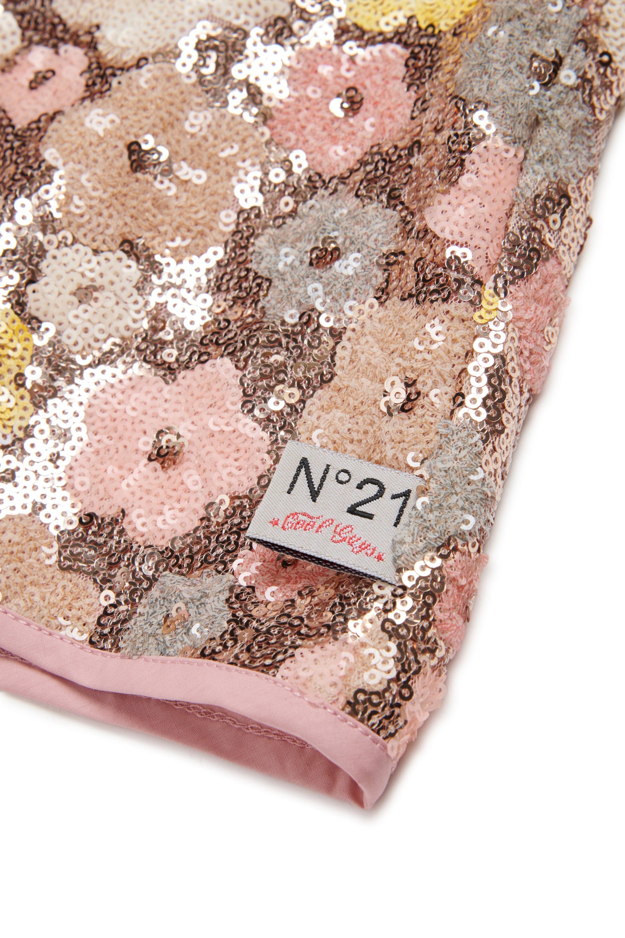 N21 Shorts in pailletes