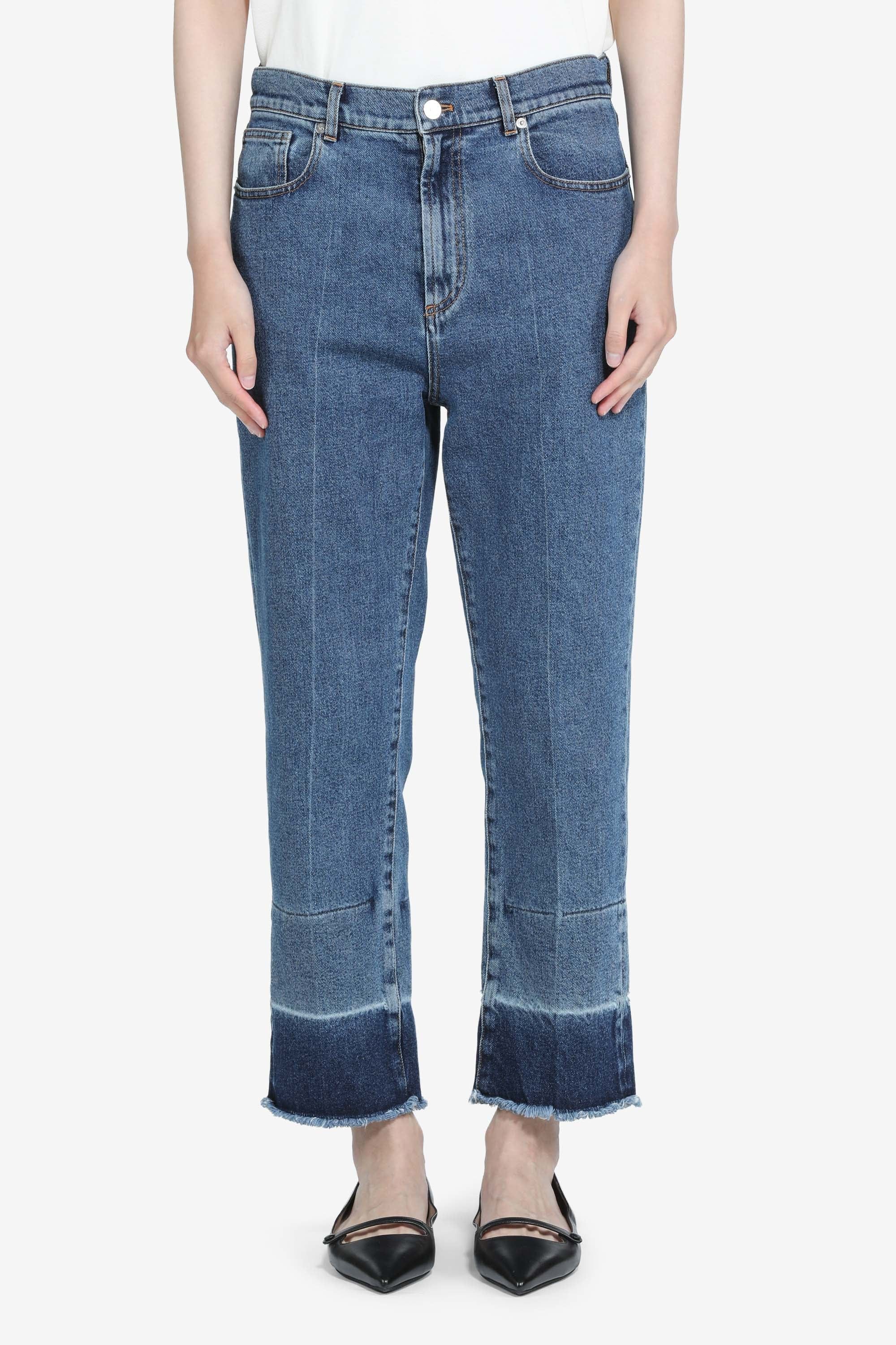 N21 Jeans con bordo a contrasto