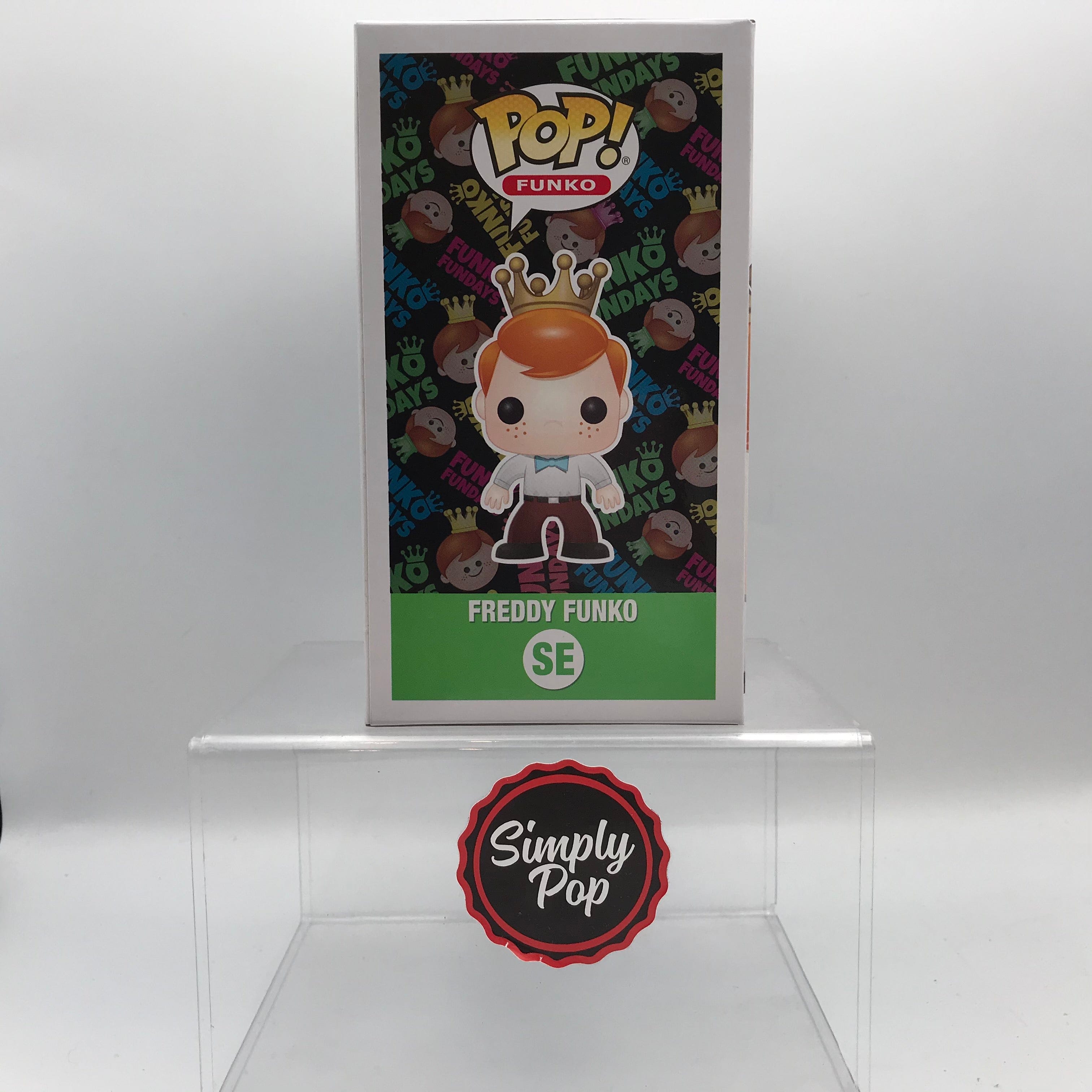 Funko Pop Freddy Funko Letterman / Varsity Jacket #SE 2018 SDCC Limited Edition to 5000 PCS