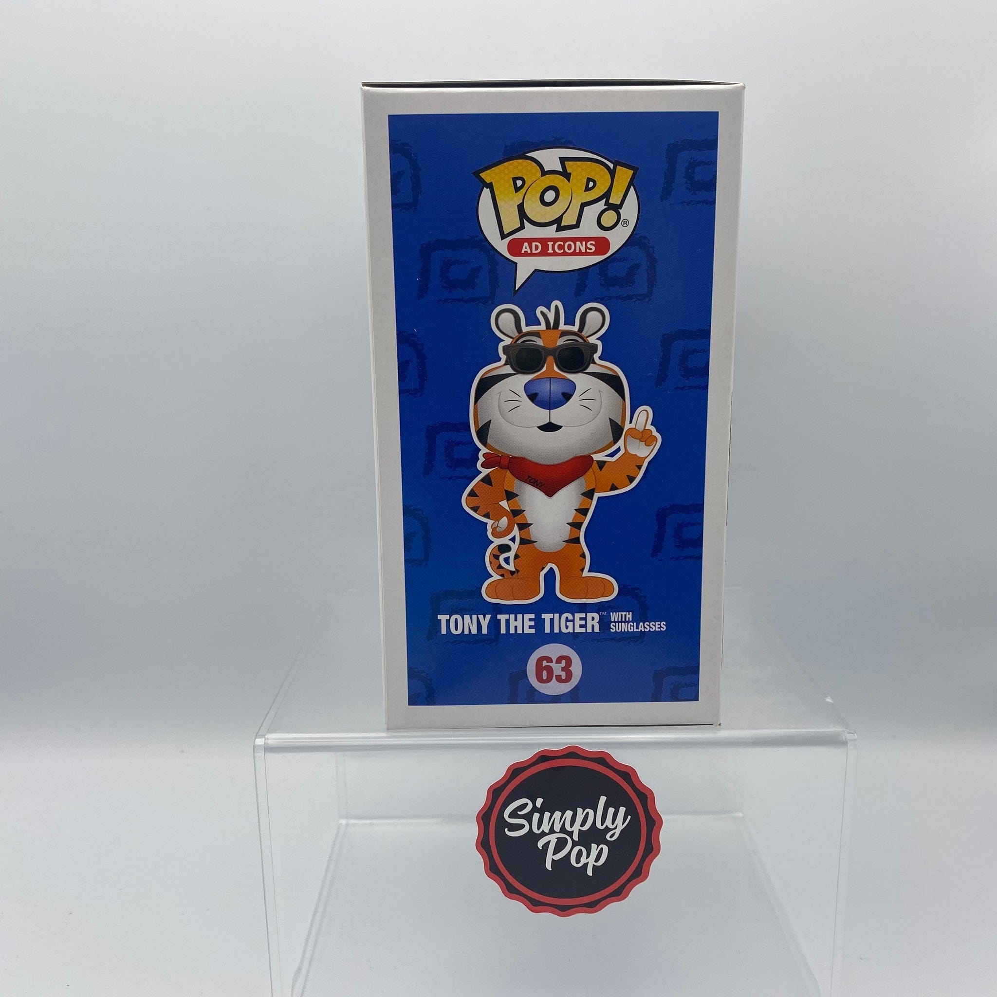Funko Pop Tony The Tiger With Sunglasses #63 Hollywood Store Exclusive