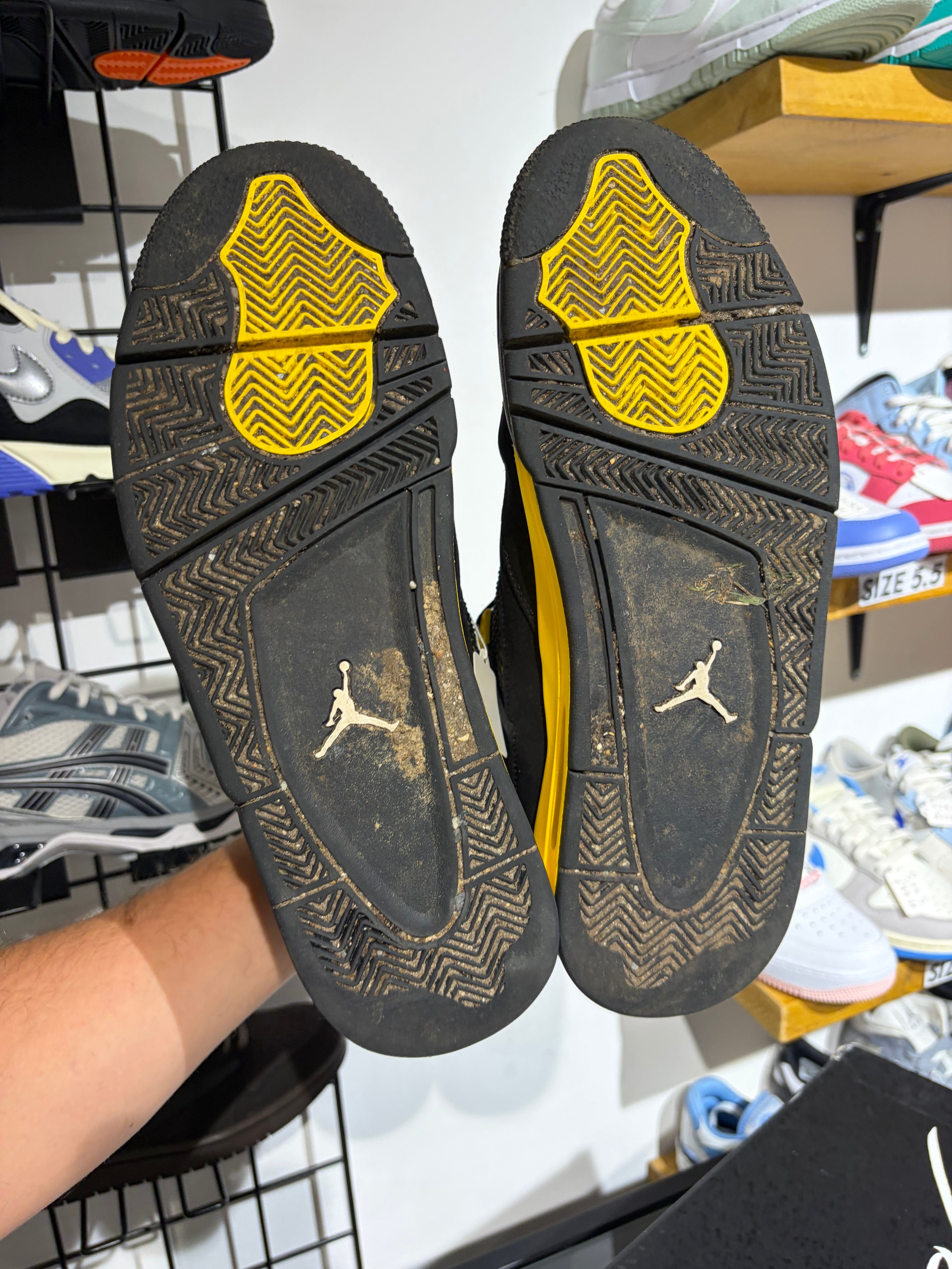 Air Jordan 4 Yellow Thunder UK 11.5