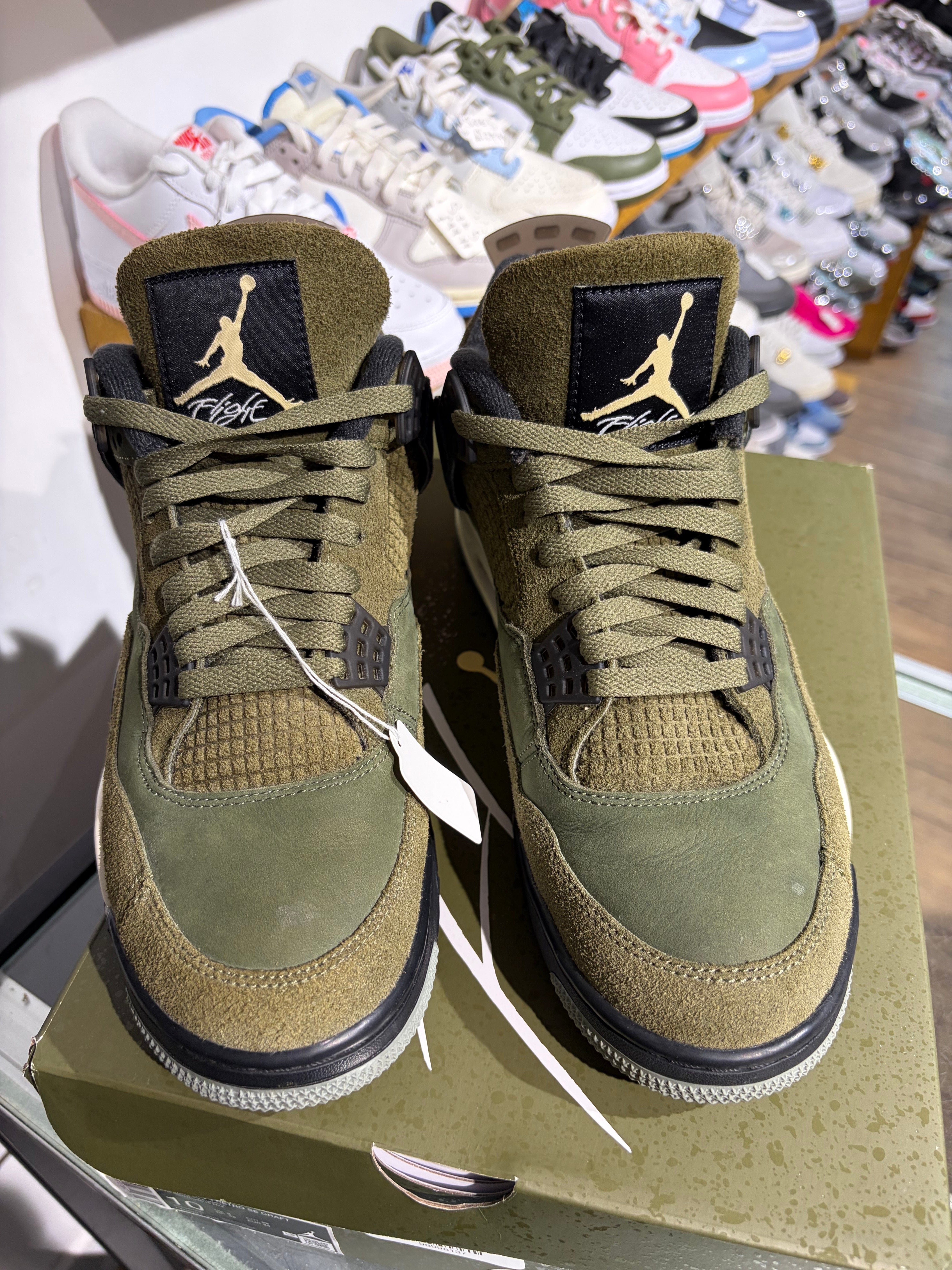 Air Jordan 4 Olive Craft UK 9