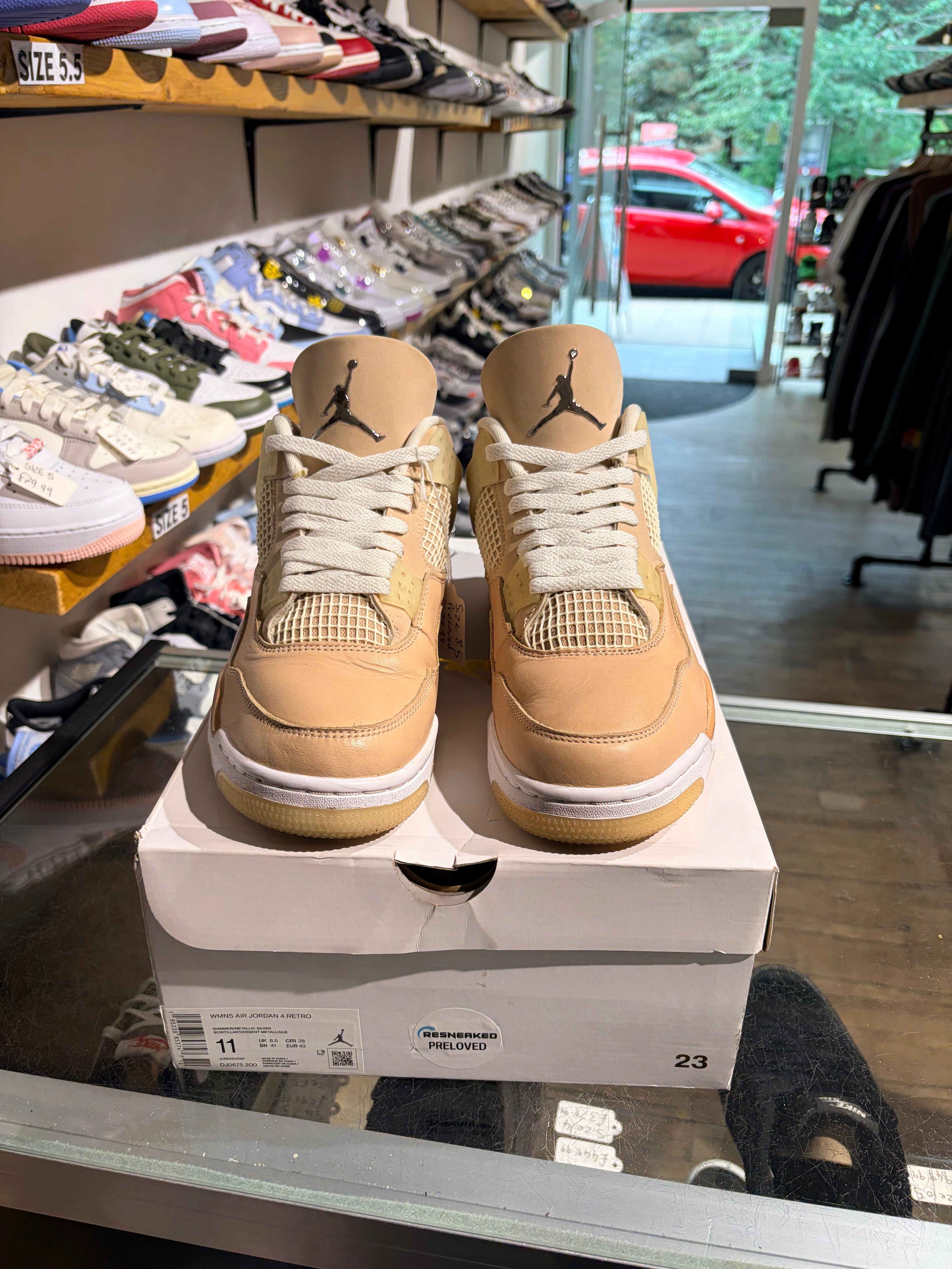 Air Jordan 4 Shimmer UK 8.5 (W)