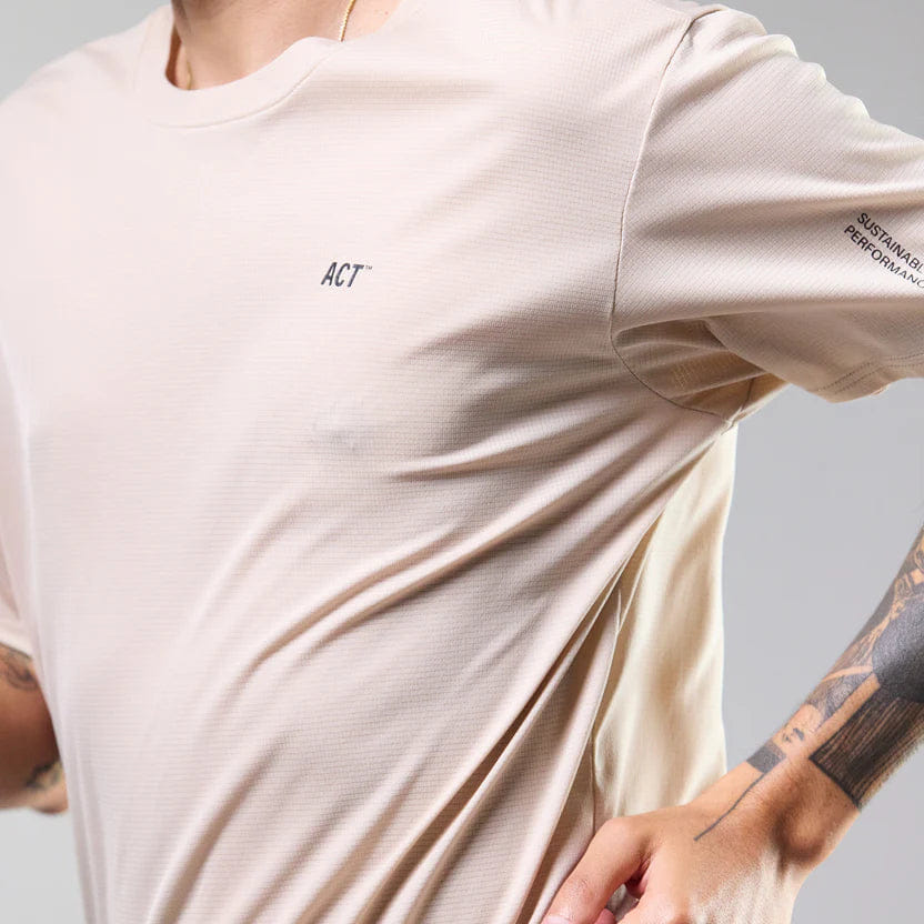 ACT Running BioPerf T-Shirt - Beige
