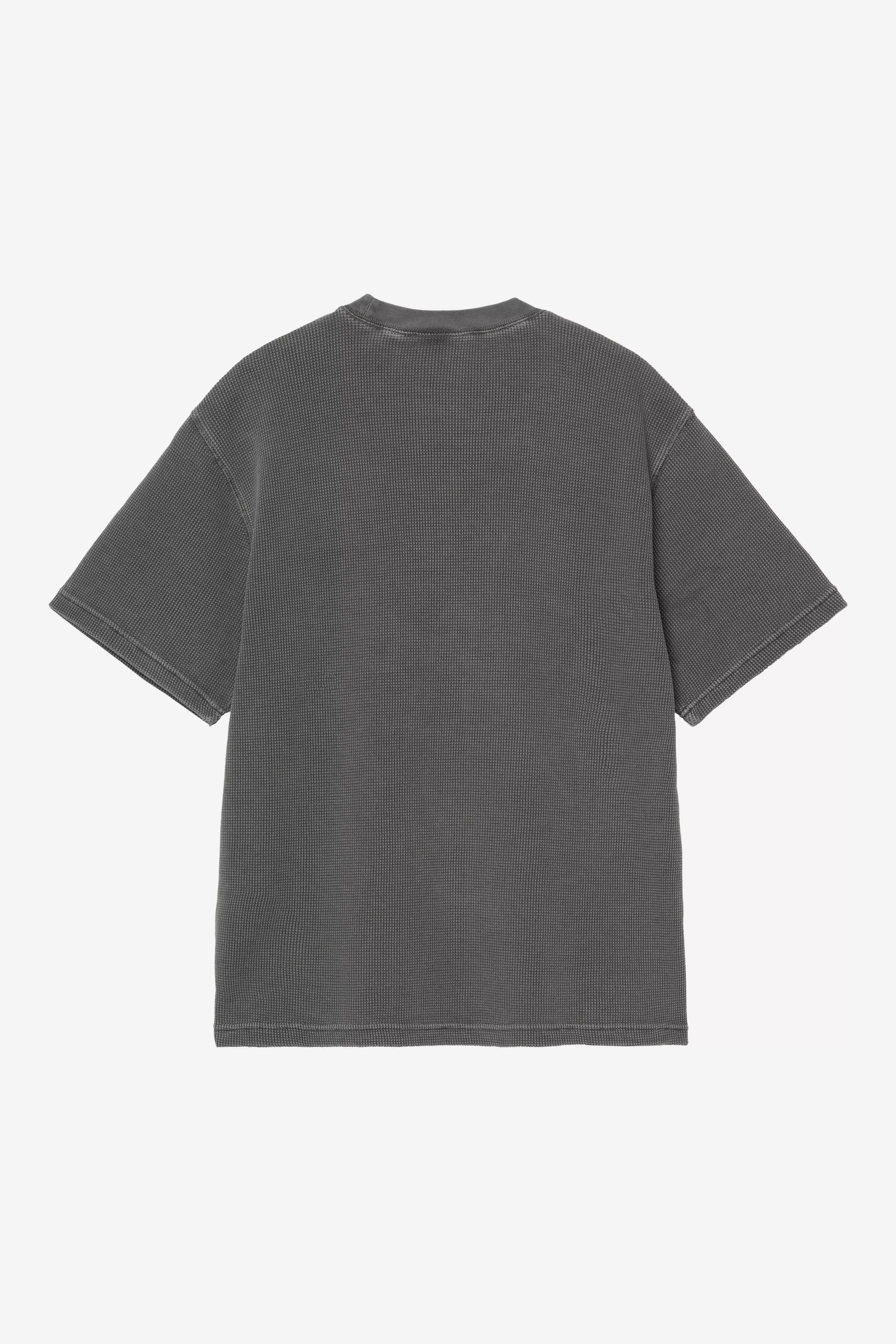 Carhartt WIP Nelson Waffle T-Shirt - Black