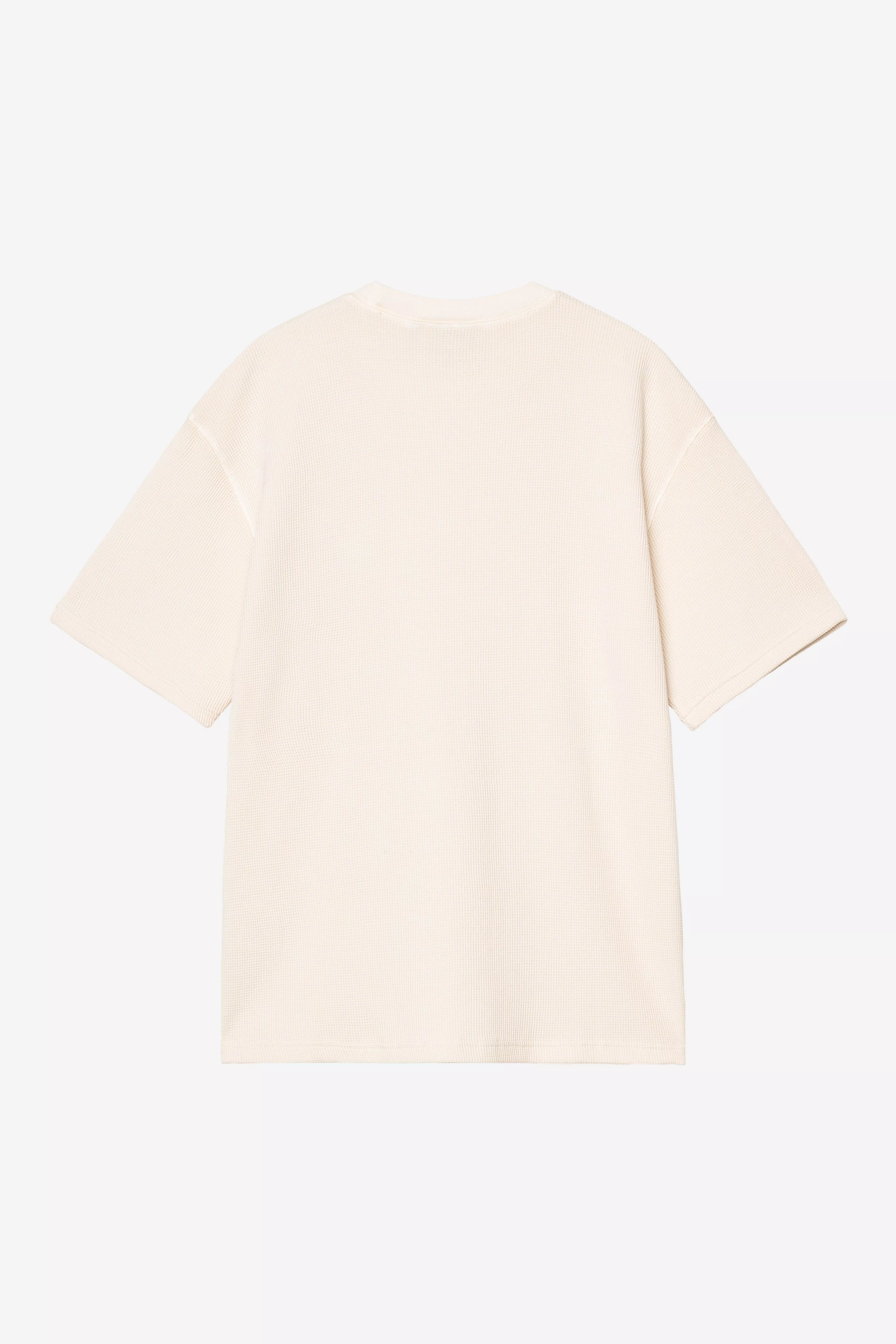 Carhartt WIP Nelson Waffle T-Shirt - Natural