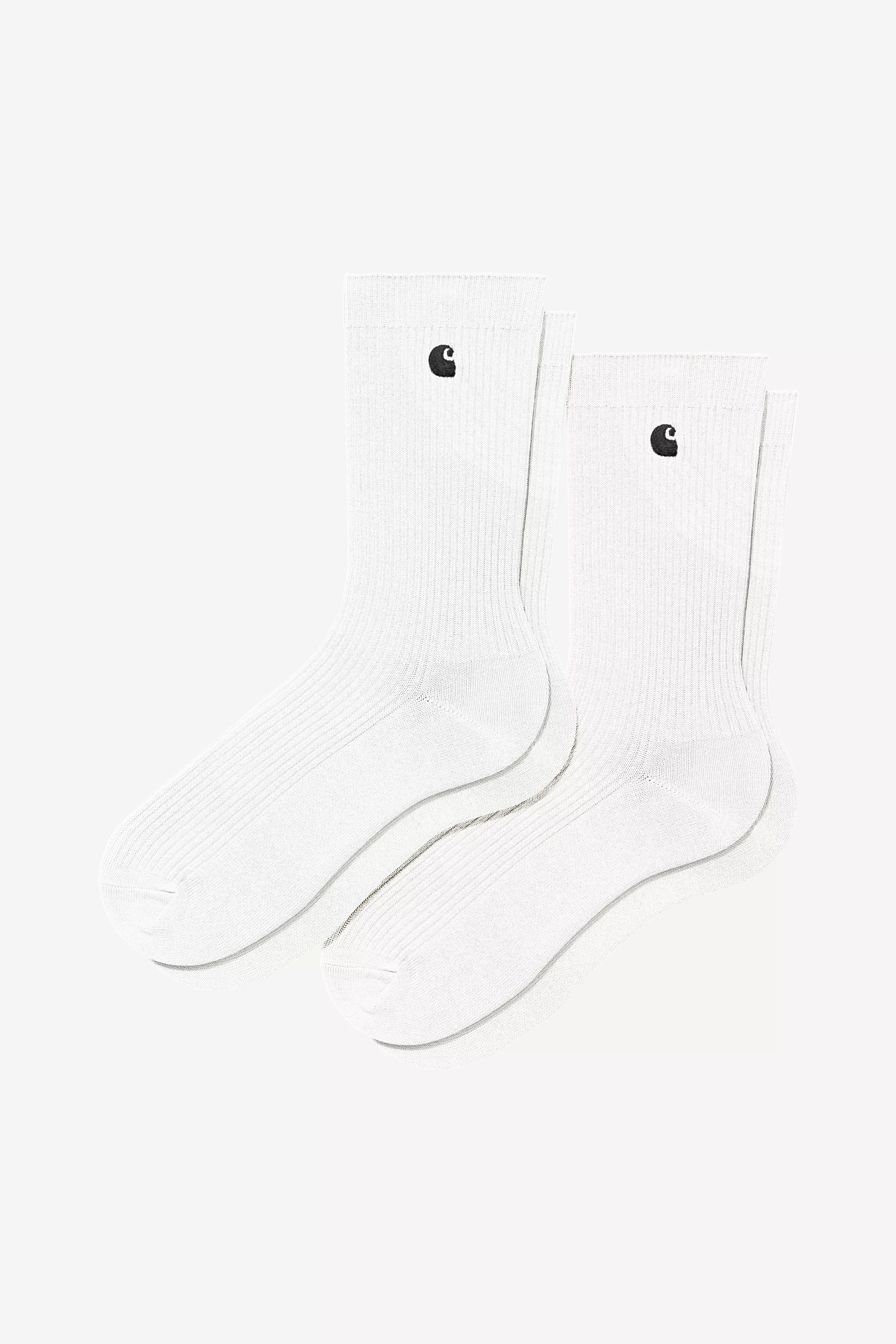 Carhartt WIP Madison 2 Pack Socks - White