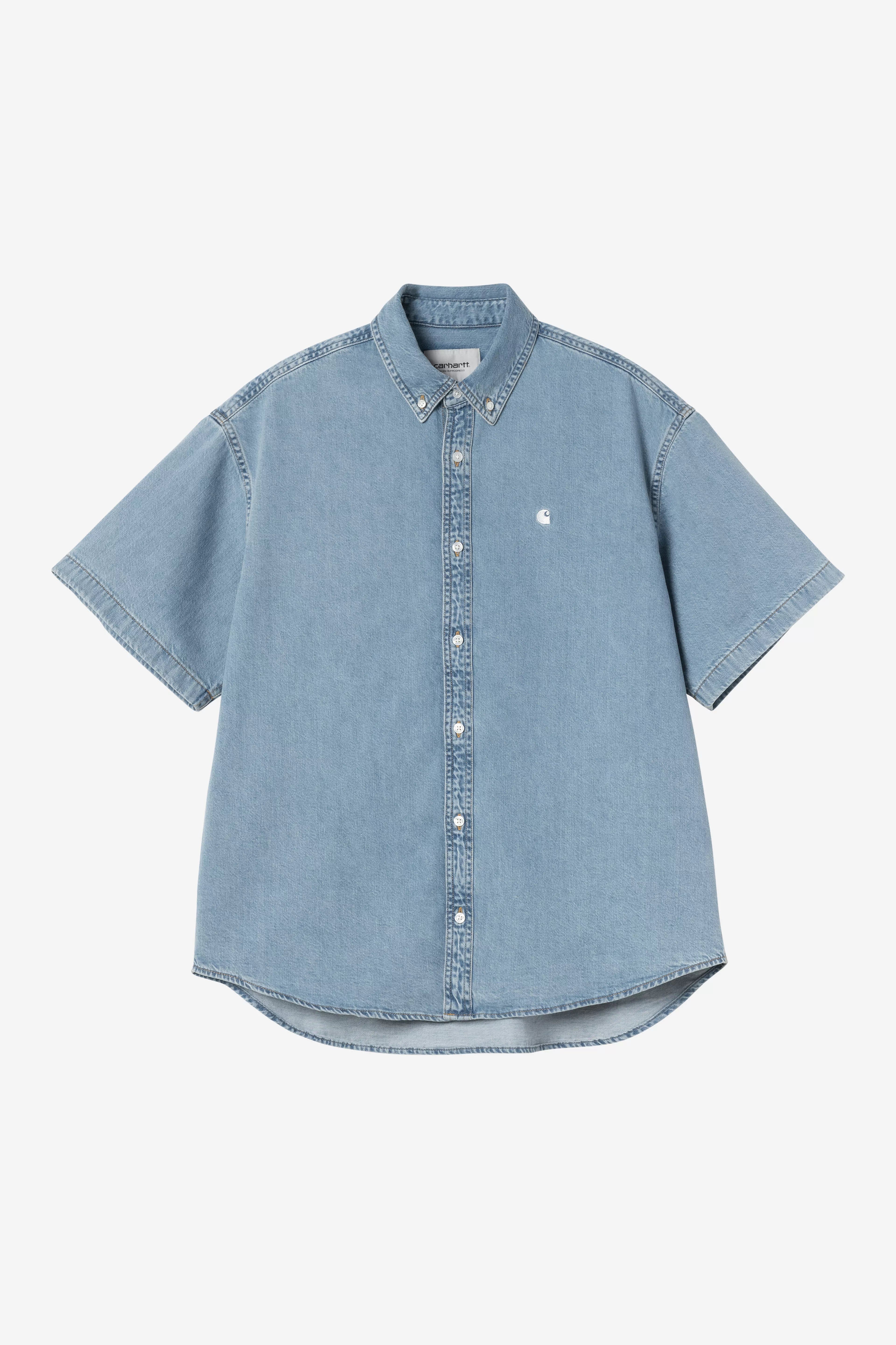Carhartt WIP Lucas Shirt - Blue Bleached