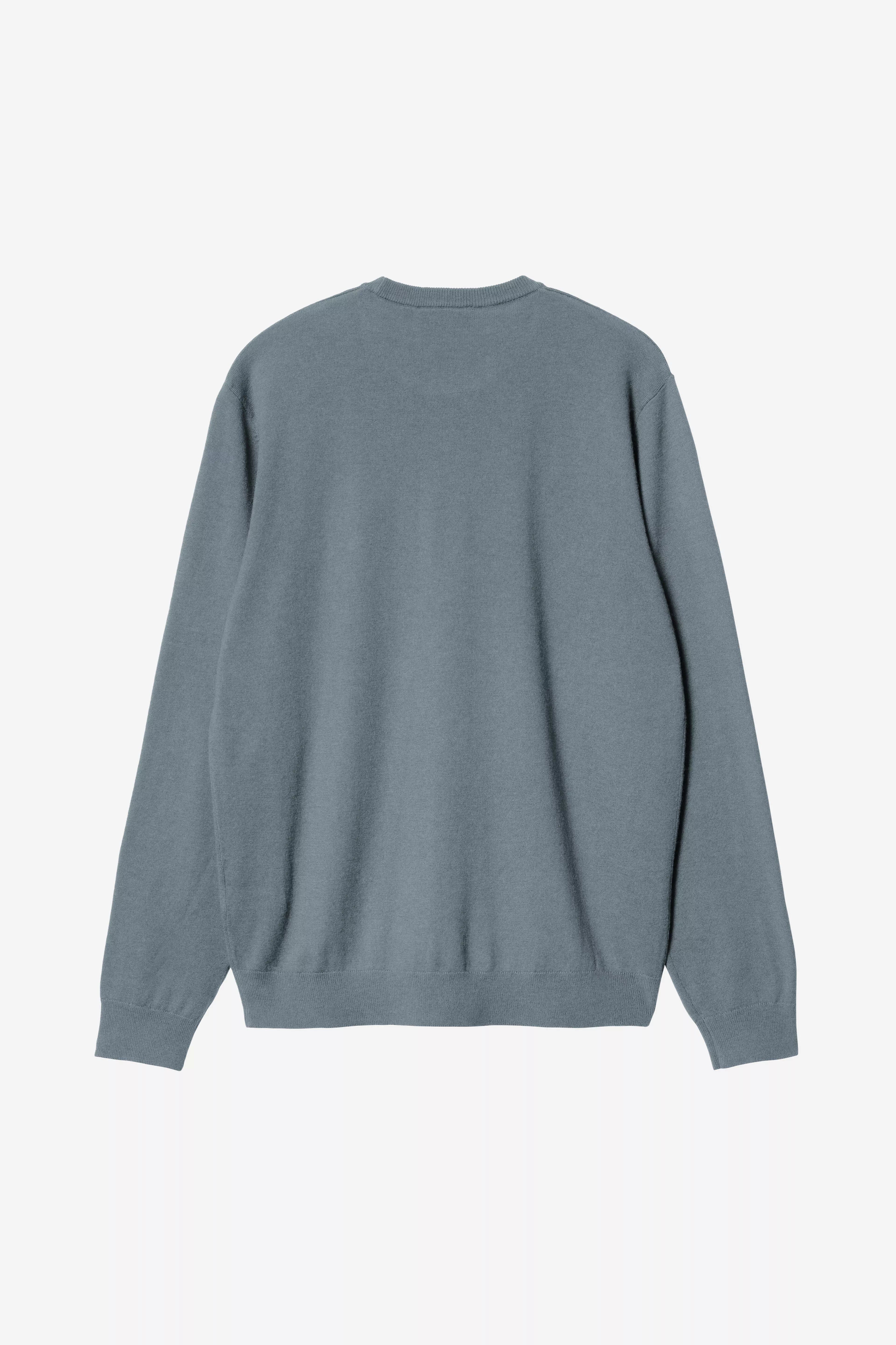 Carhartt WIP Madison Sweater - Velvet Blue / White