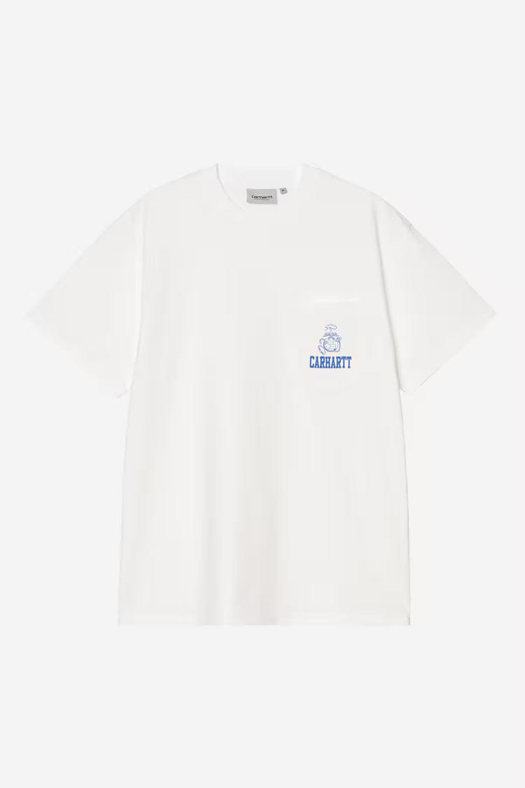 Carhartt WIP Pond Corps Pocket T-Shirt - White