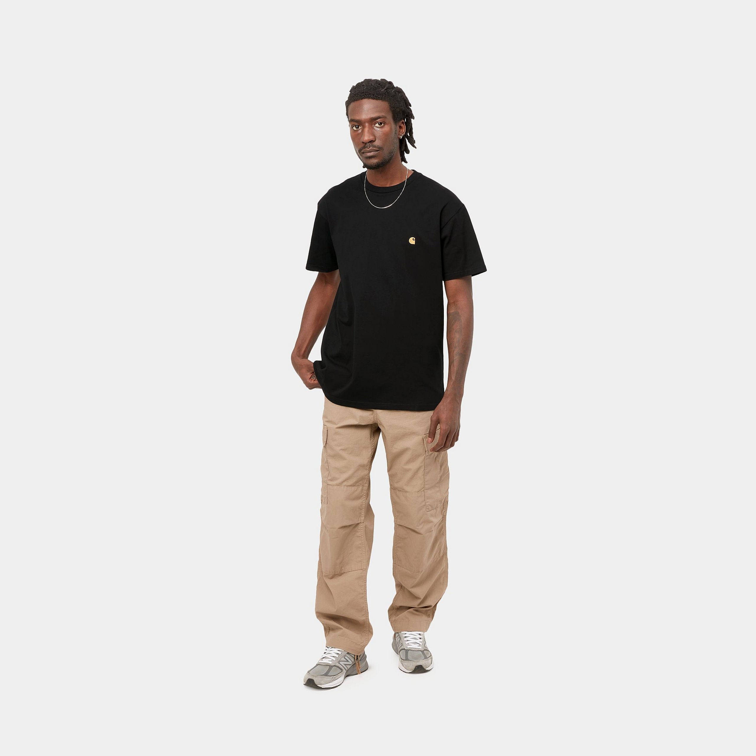Carhartt WIP Chase T-Shirt - Black