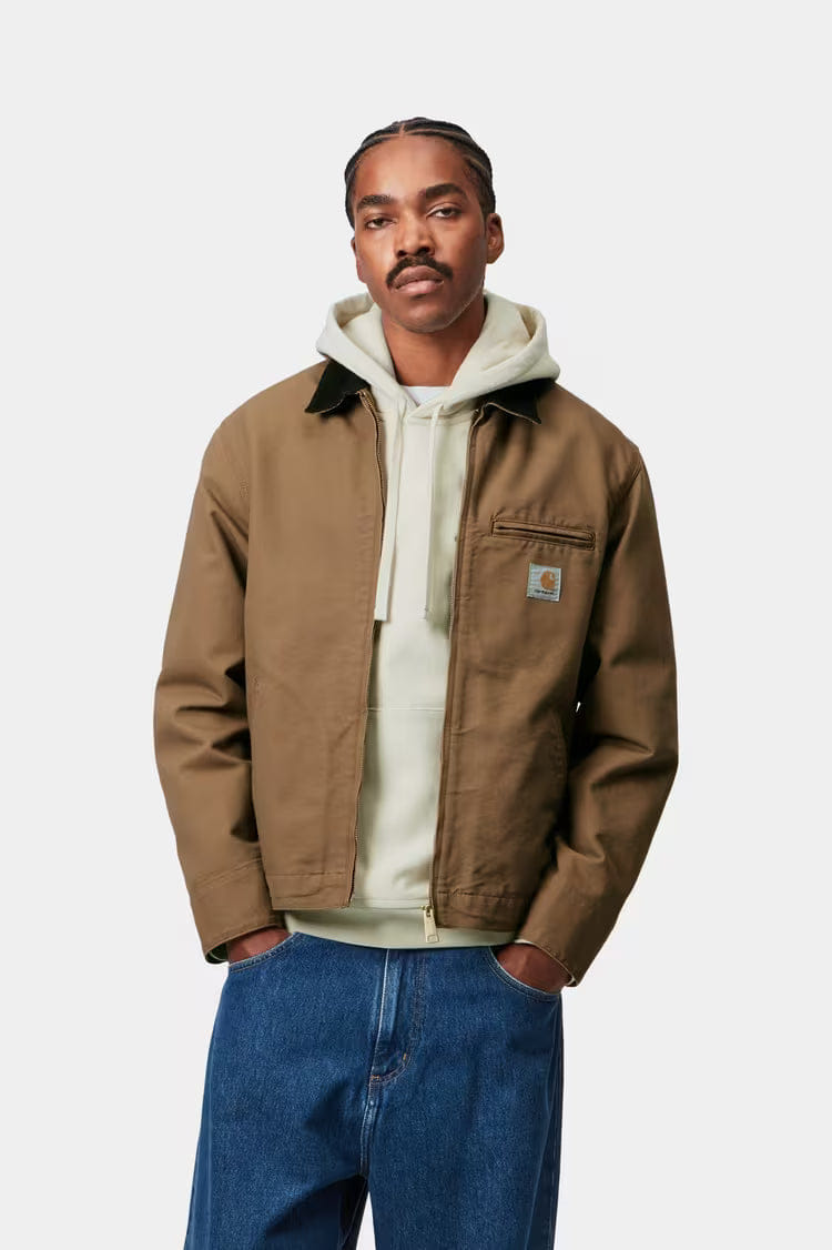 Carhartt WIP Detroit Jacket (Summer) - Hamilton Brown / Tobacco